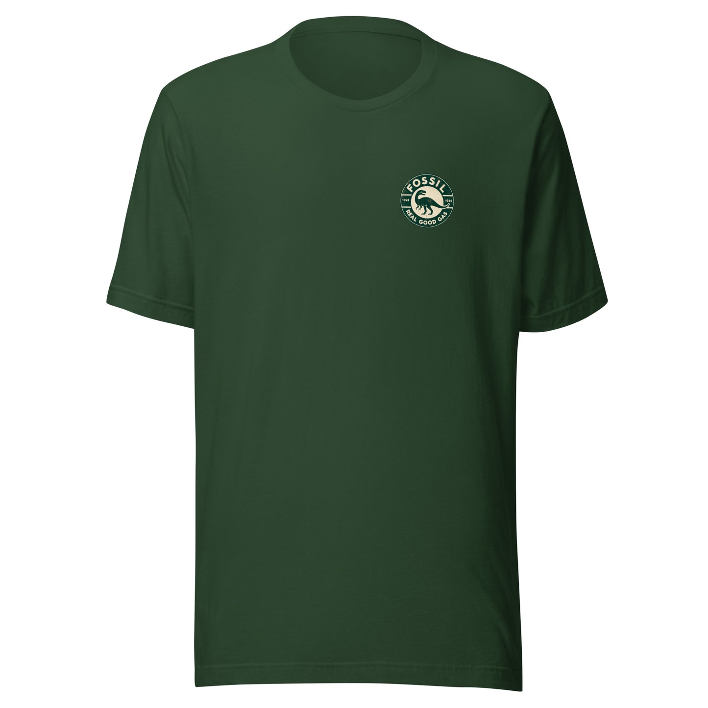 Fossil Gasoline Real Good Gas - Dinosaur Unisex t-shirt