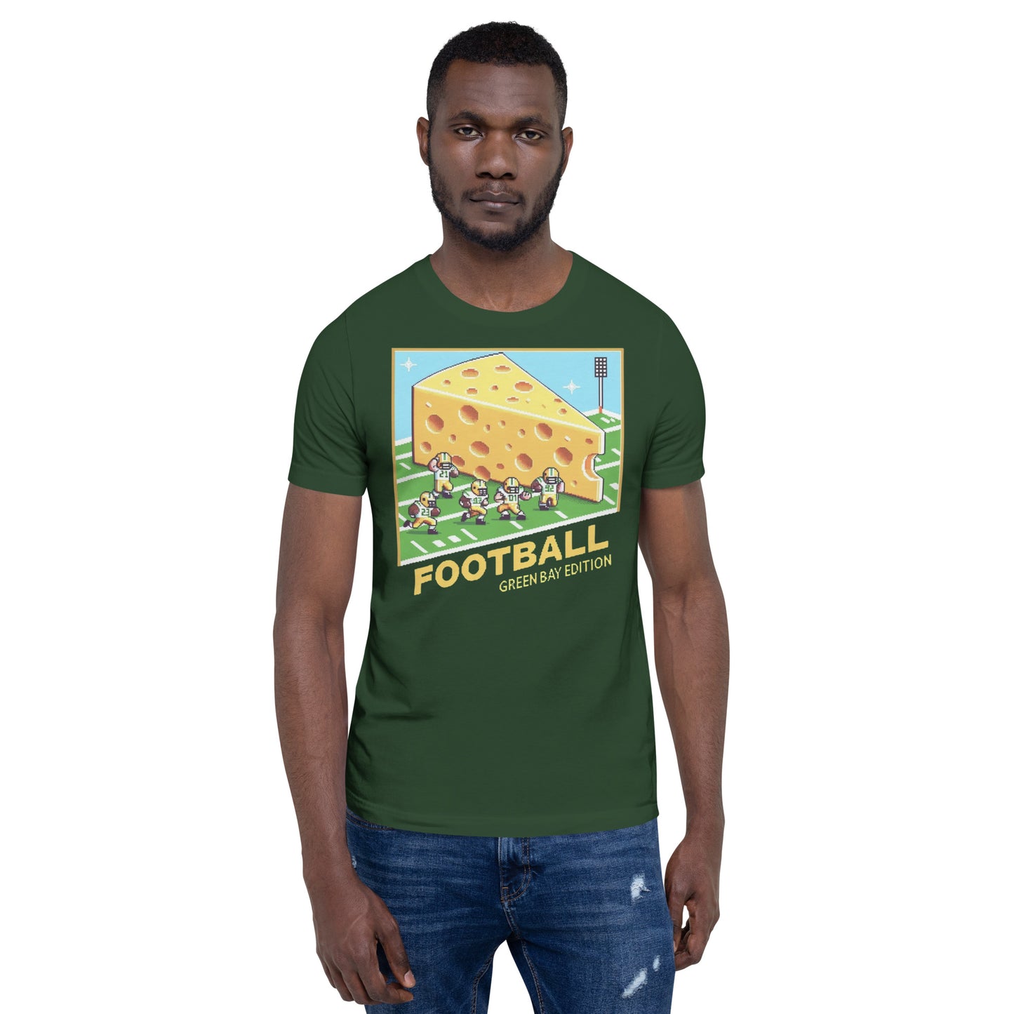 Green Bay Video Game Football Big Cheese Graphic Unisex t-shirt