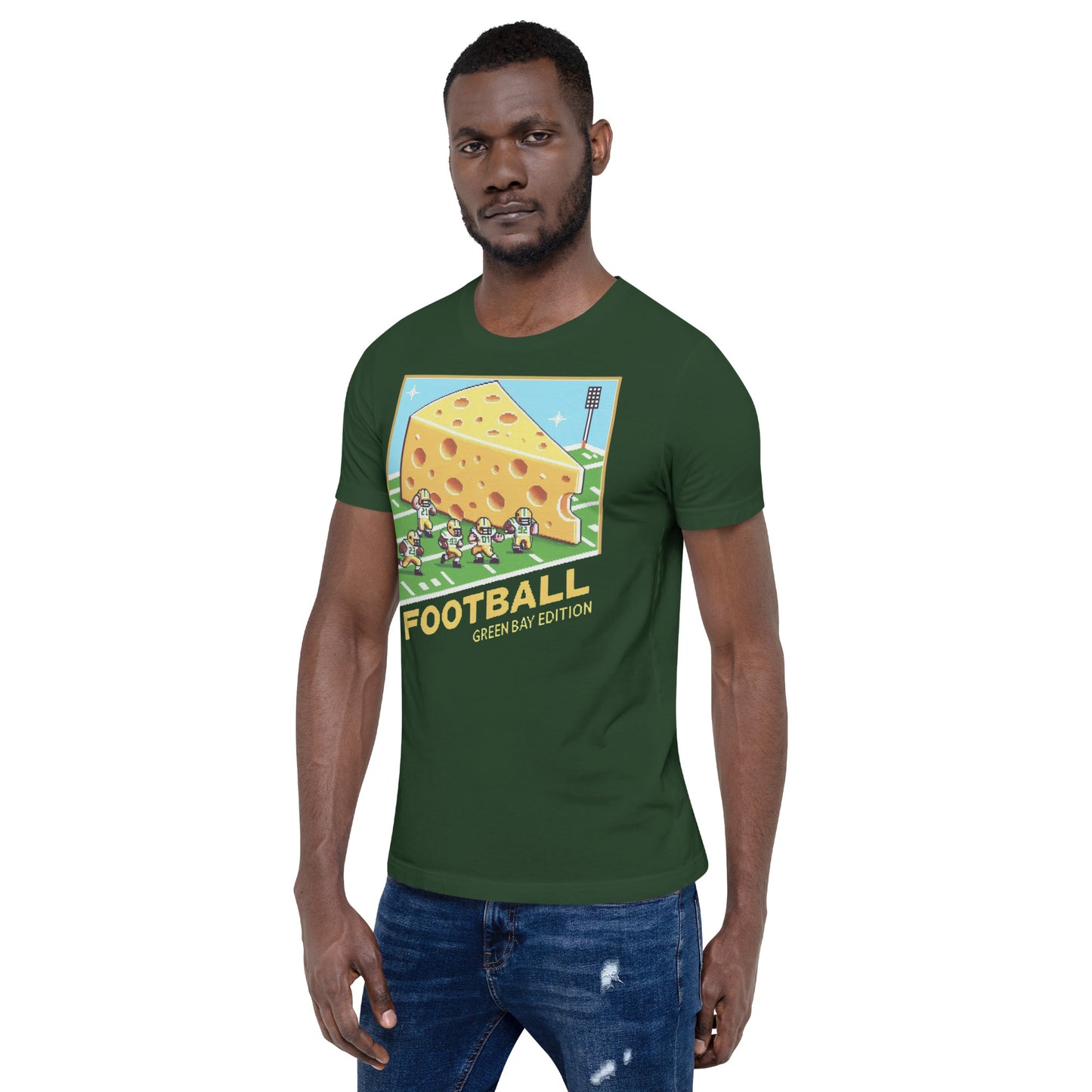 Green Bay Video Game Football Big Cheese Graphic Unisex t-shirt