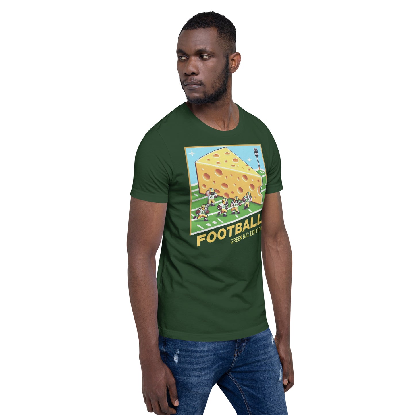 Green Bay Video Game Football Big Cheese Graphic Unisex t-shirt