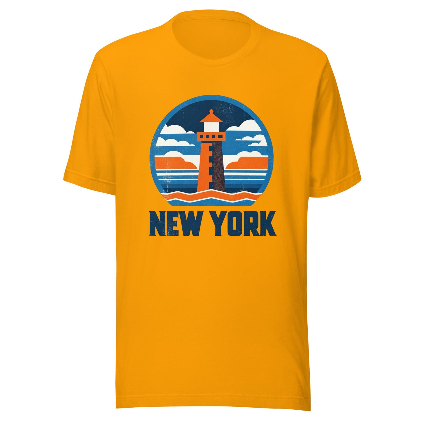 New York Rink Roots: The Urban Vintage Hockey Collection Unisex t-shirt