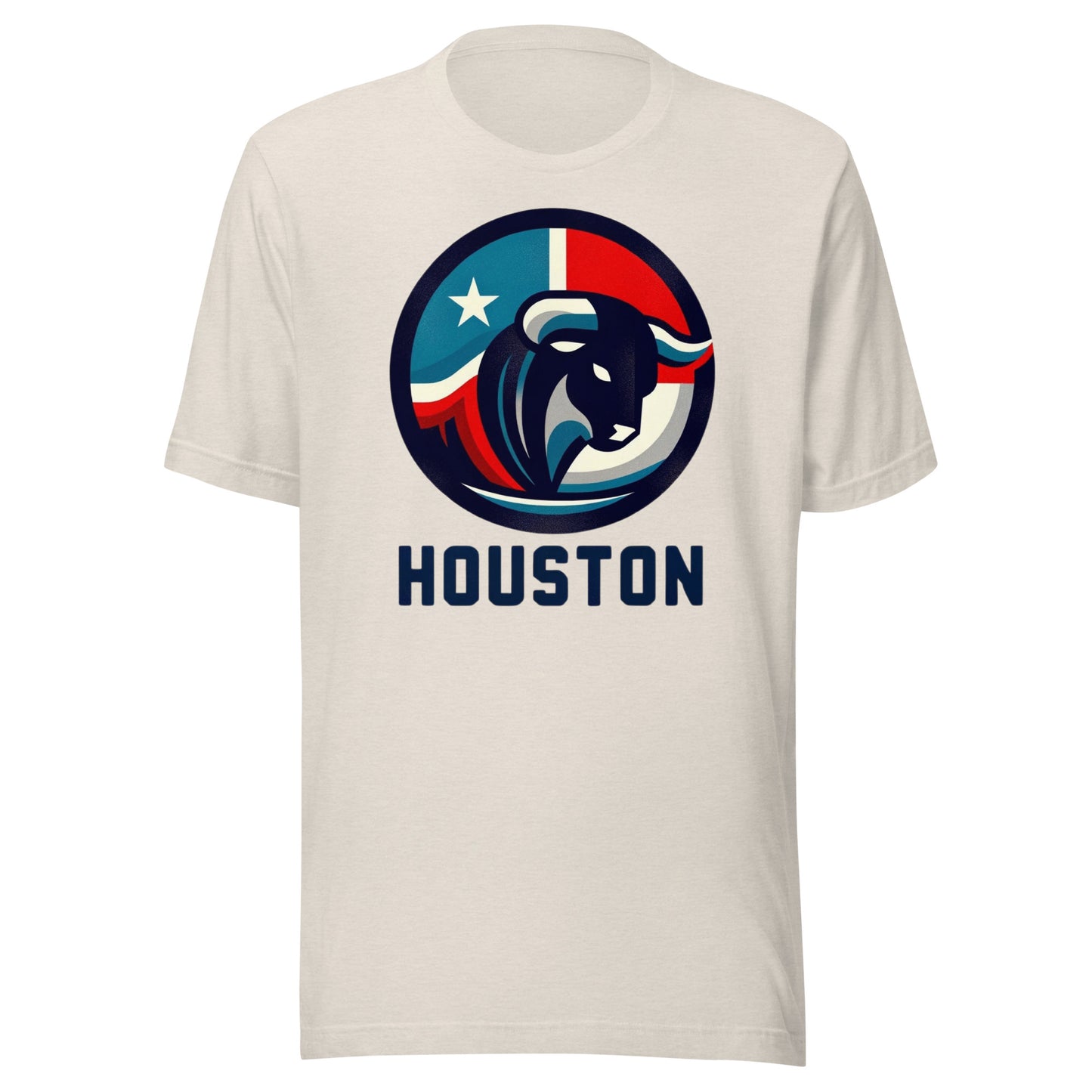 Houston Gridiron: Space City Rodeo - Retro Football Tapestry Series Unisex t-shirt