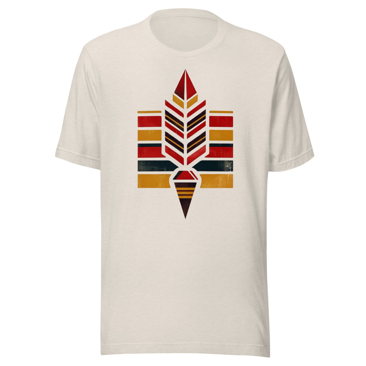 Kansas City Gridiron: Heartland Arrowheads - Retro Football Tapestry Series Unisex t-shirt