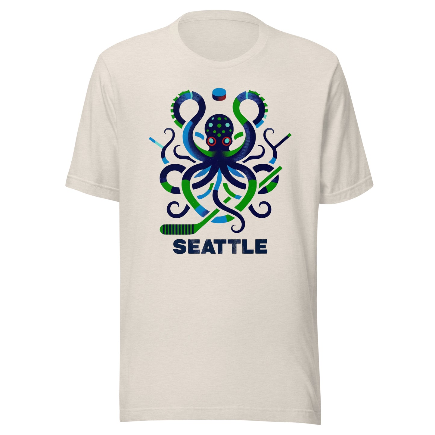 Seattle Rink Roots: The Urban Vintage Hockey Collection Unisex t-shirt