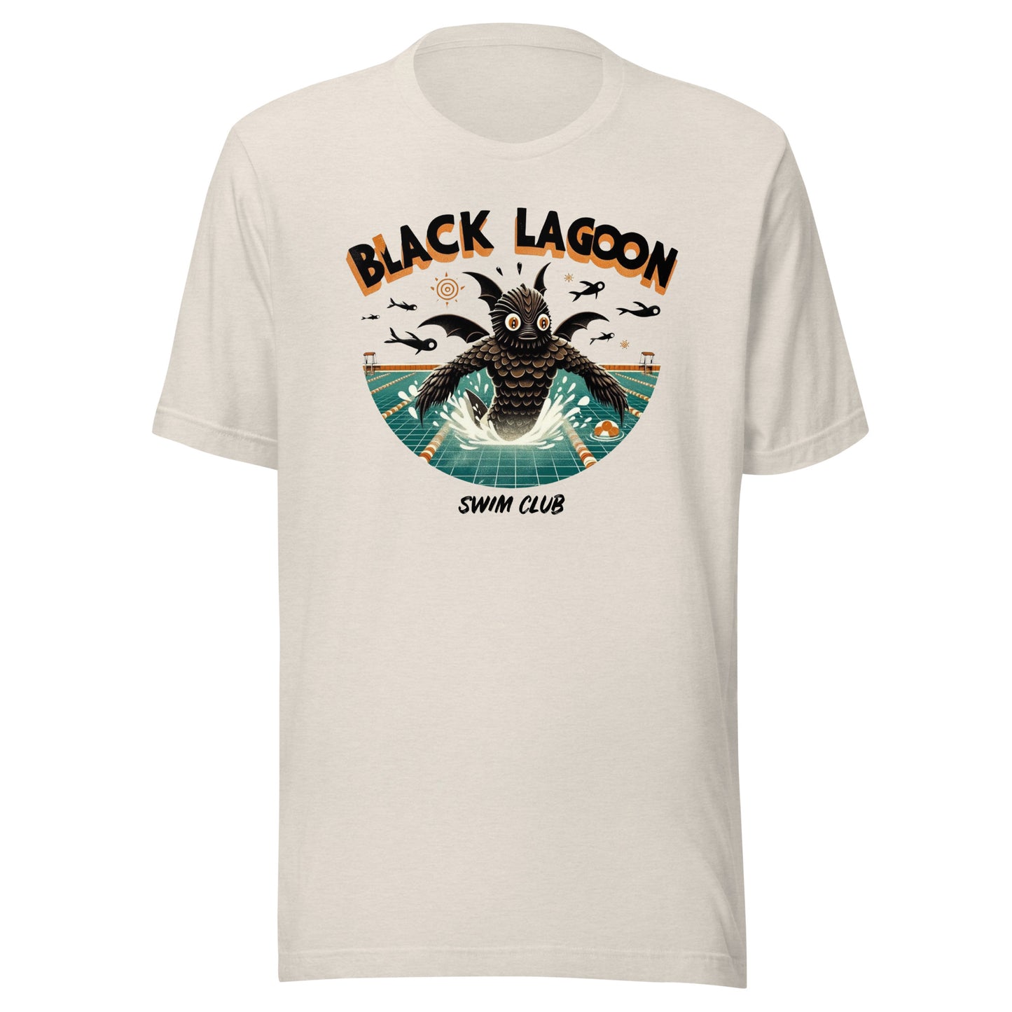 Black Lagoon Swim Club Unisex t-shirt