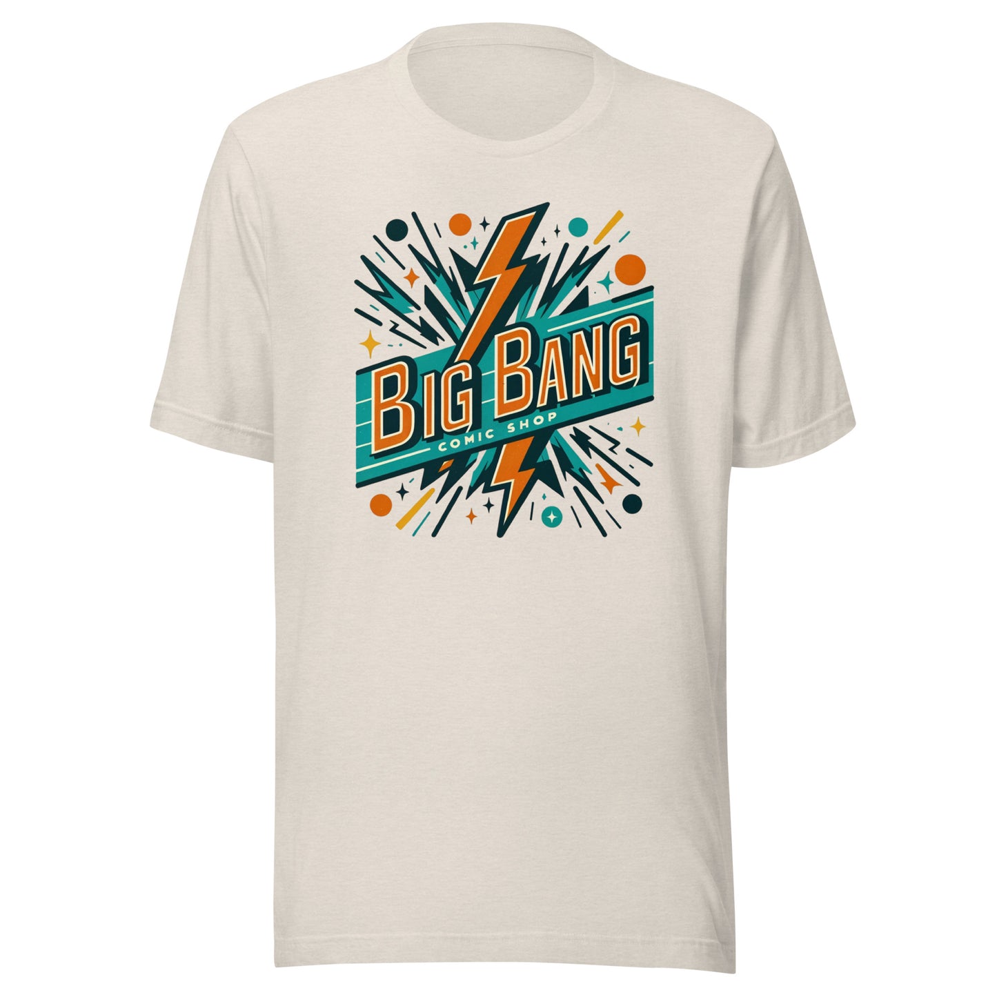 Big Bang Comic Shop - Your Ultimate Destination for Comics Unisex t-shirt