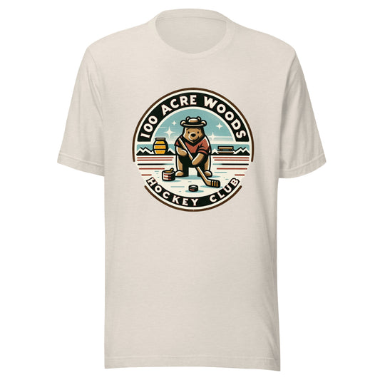 100 Acre Woods Hockey Club Unisex t-shirt