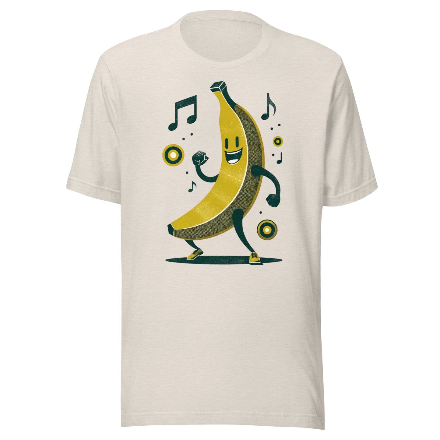 Peel the Music - Banana DJ Spinning Beats Unisex Tee