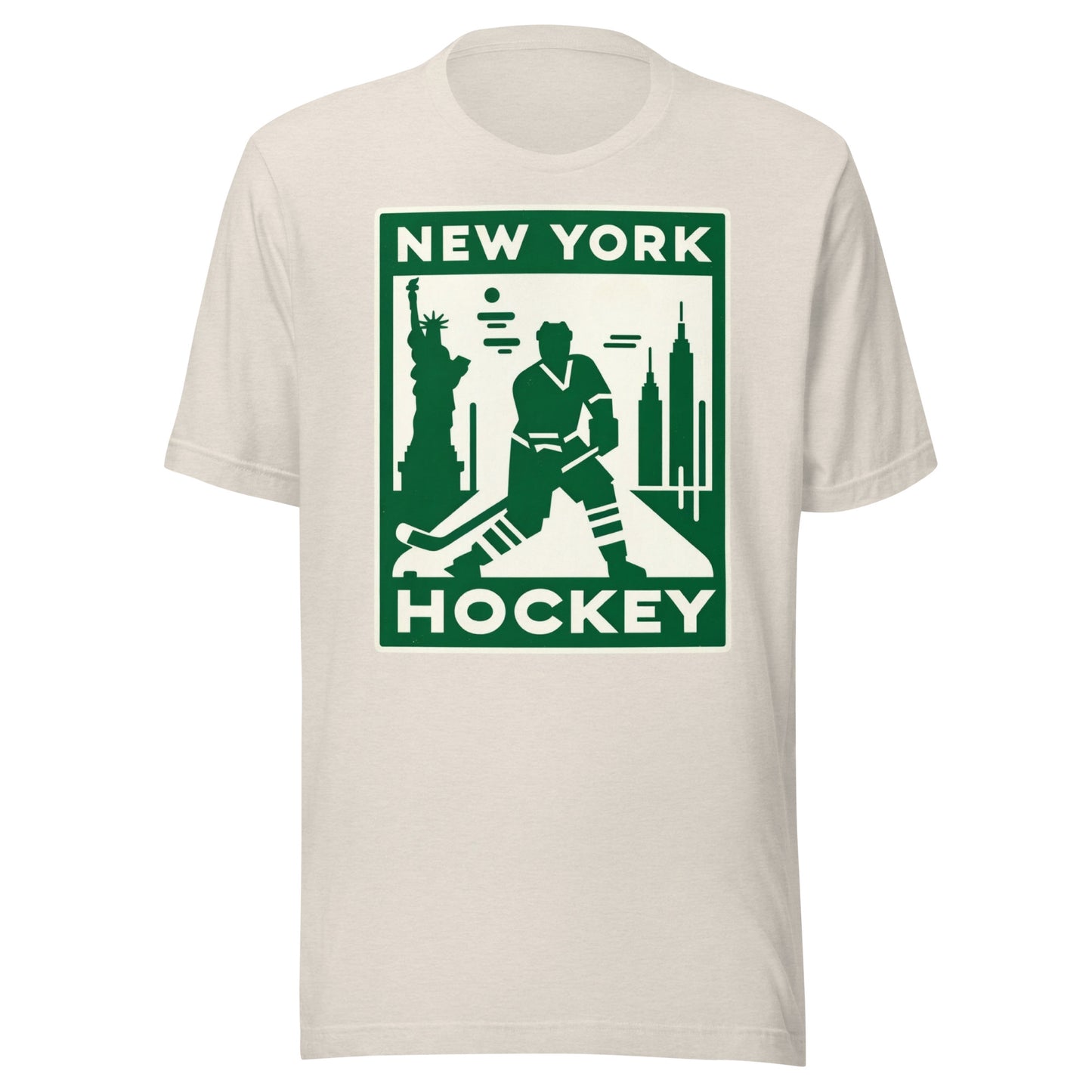 New York Hockey St. Patrick’s Day Special Minimalist Unisex t-shirt