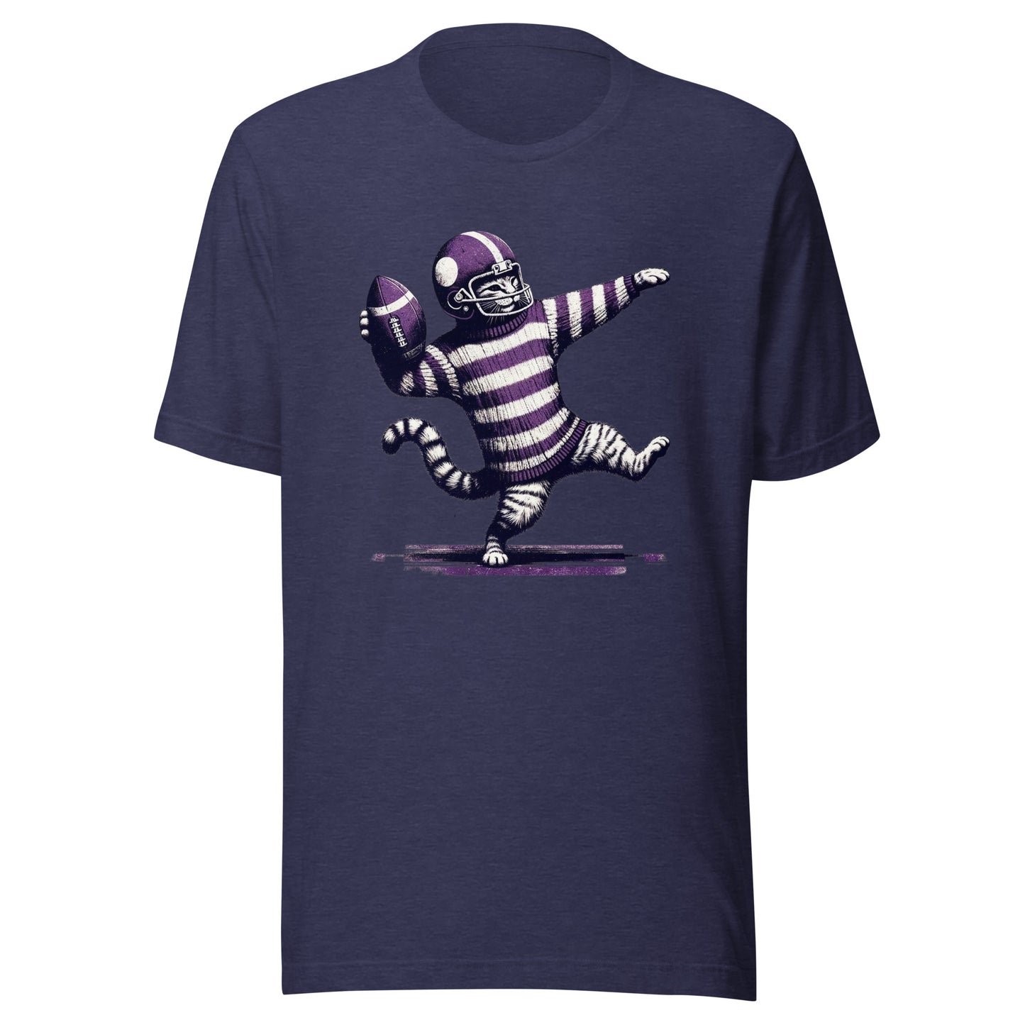 Evanston Wildcat Legends of the Field Rustic Gridiron Unisex Tee