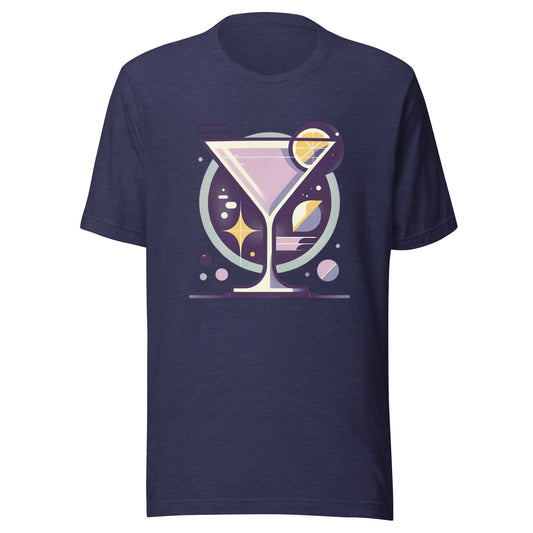 Aviation ‘Full Send Saturday’ Mid-Century Modern Drinks Series Unisex t-shirt