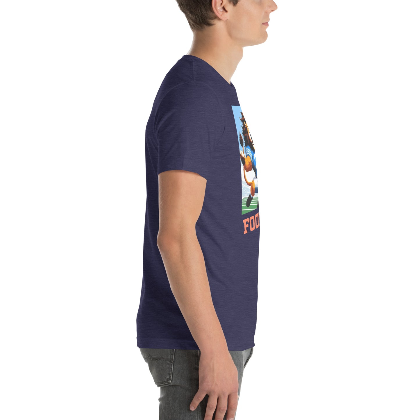 Detroit Video Game Football Grrreat Catch Graphic Unisex t-shirt