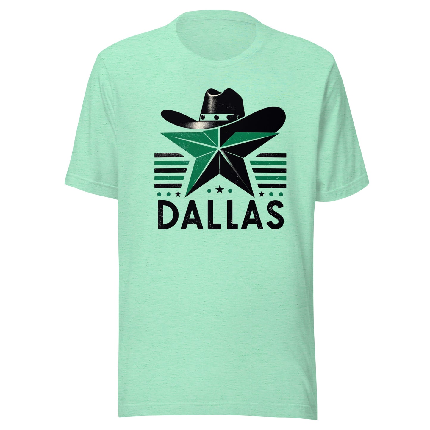 Dallas Rink Roots: The Urban Vintage Hockey Collection Unisex t-shirt