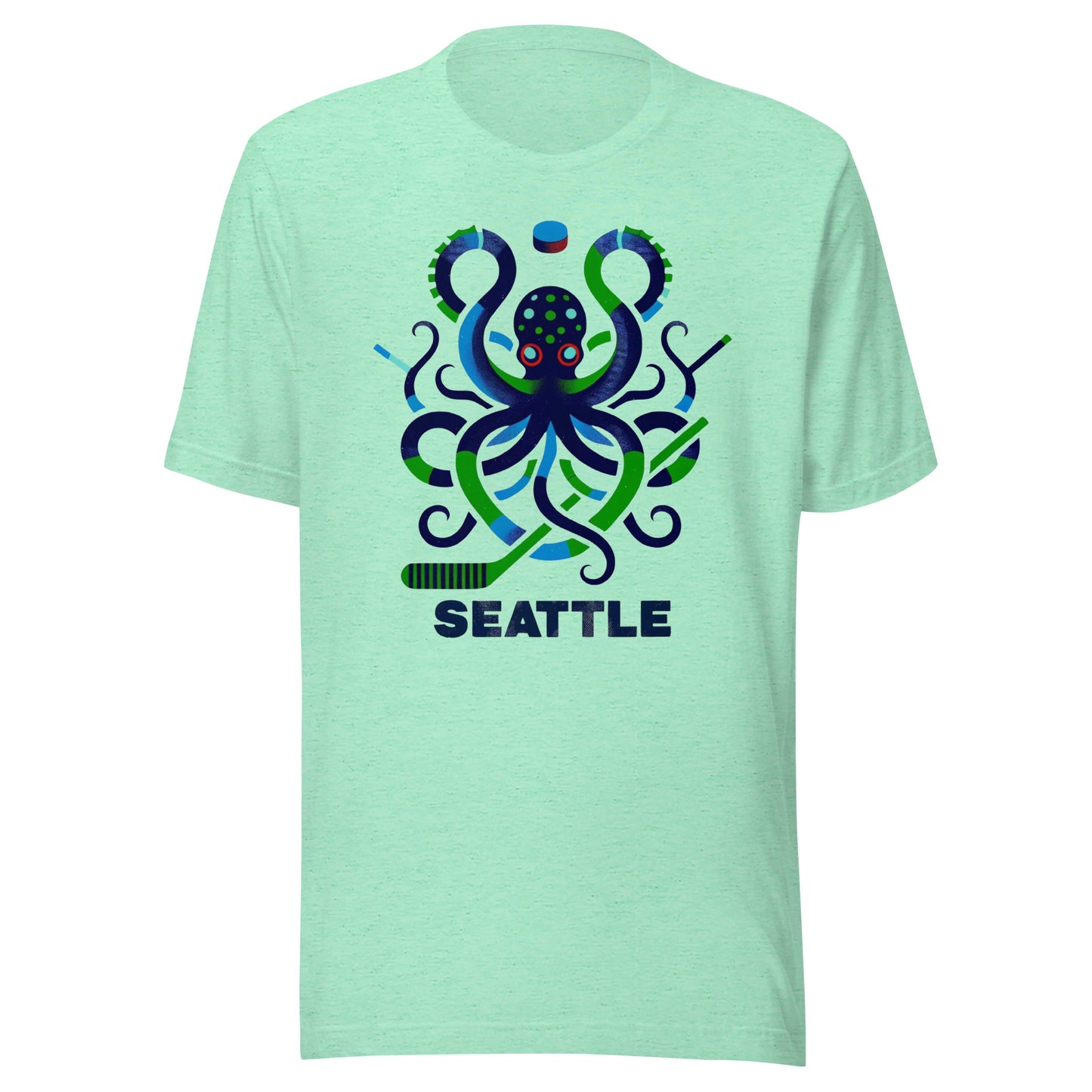 Seattle Rink Roots: The Urban Vintage Hockey Collection Unisex t-shirt
