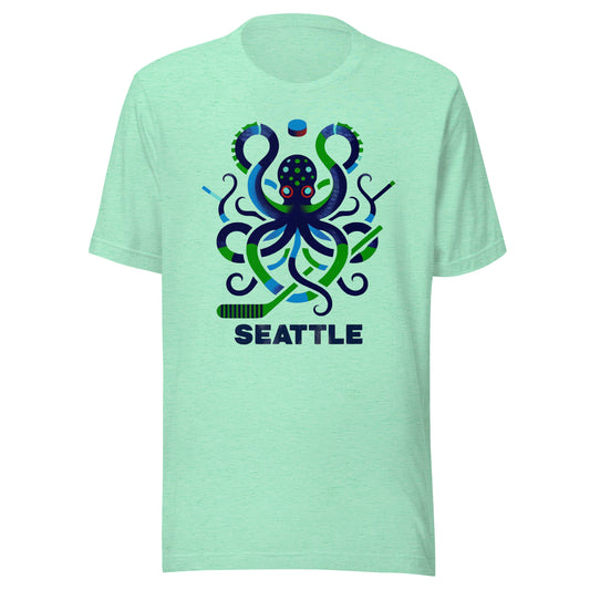 Seattle Rink Roots: The Urban Vintage Hockey Collection Unisex t-shirt