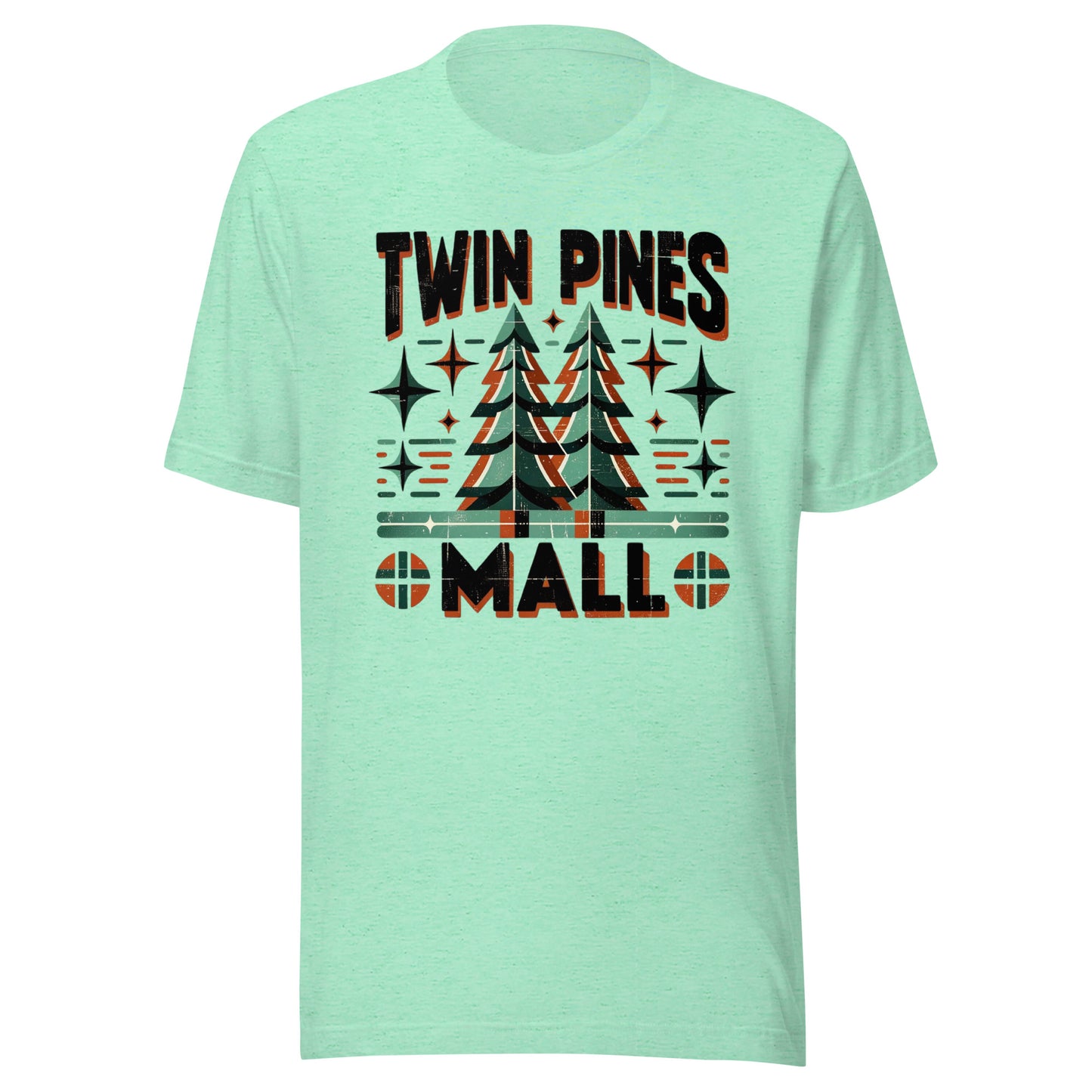 Back to the Mall Twin Pines Christmas Unisex t-shirt