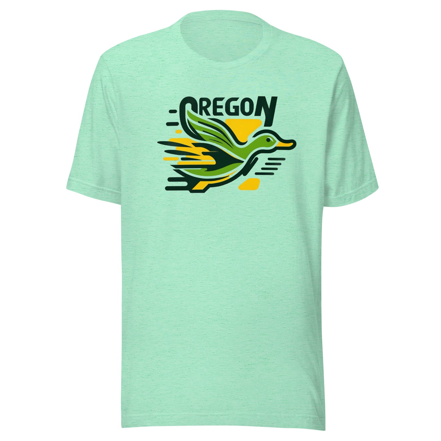 Eugene Ducks Gridiron Vintage Rustic GameDay Threads Unisex Tee