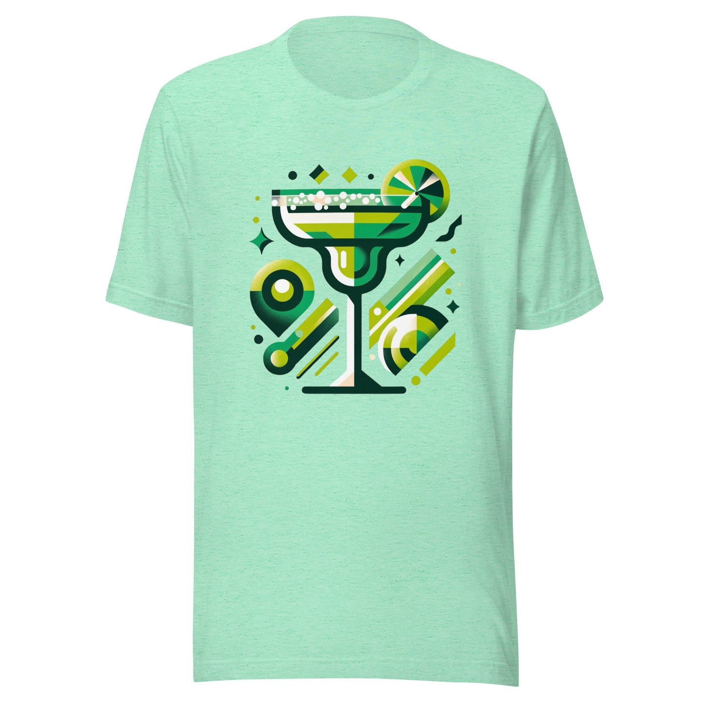 Margarita ‘Full Send Saturday’ Mid-Century Modern Drinks Series Unisex t-shirt