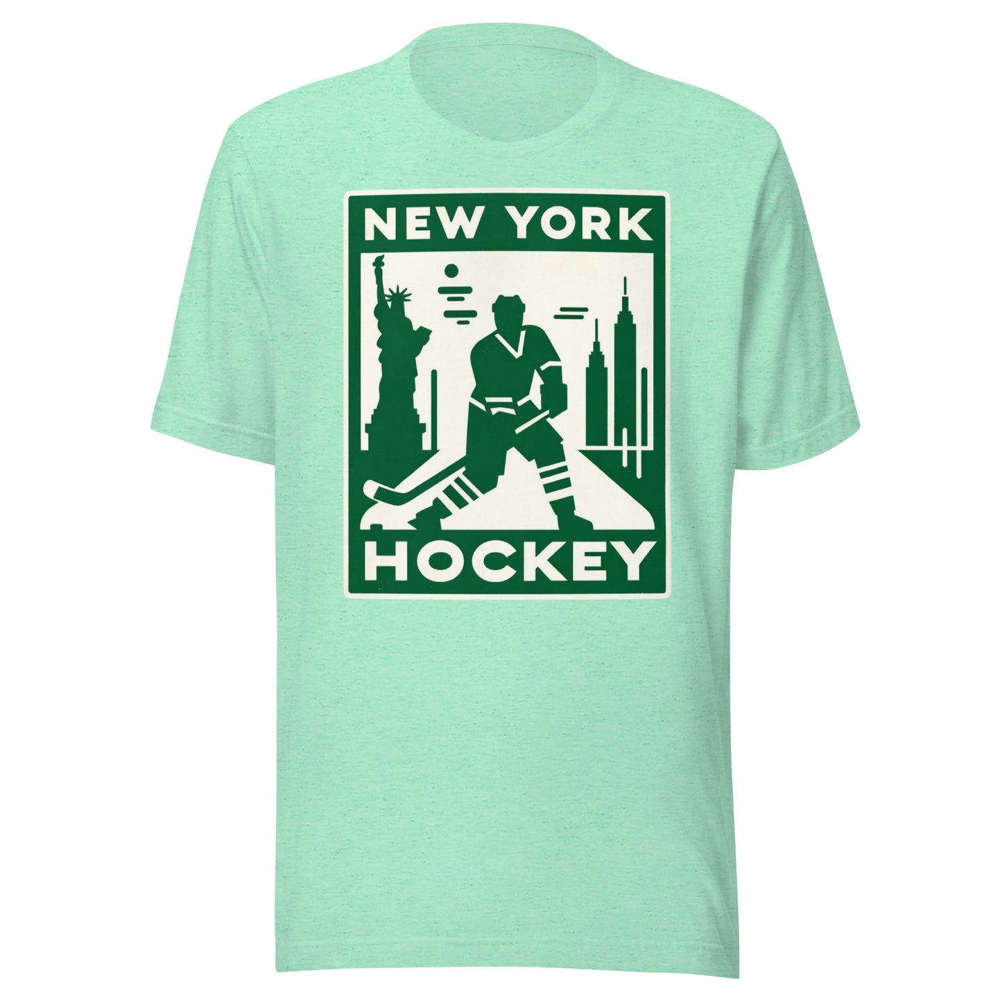 New York Hockey St. Patrick’s Day Special Minimalist Unisex t-shirt