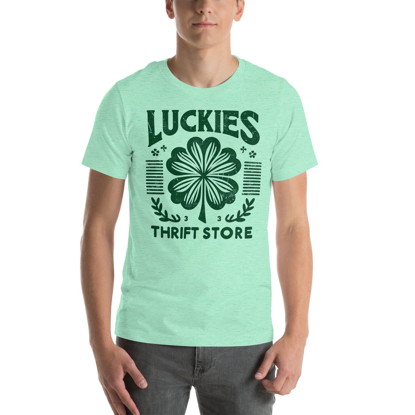 Luckies Thrift Store Clover Graphic Unisex t-shirt