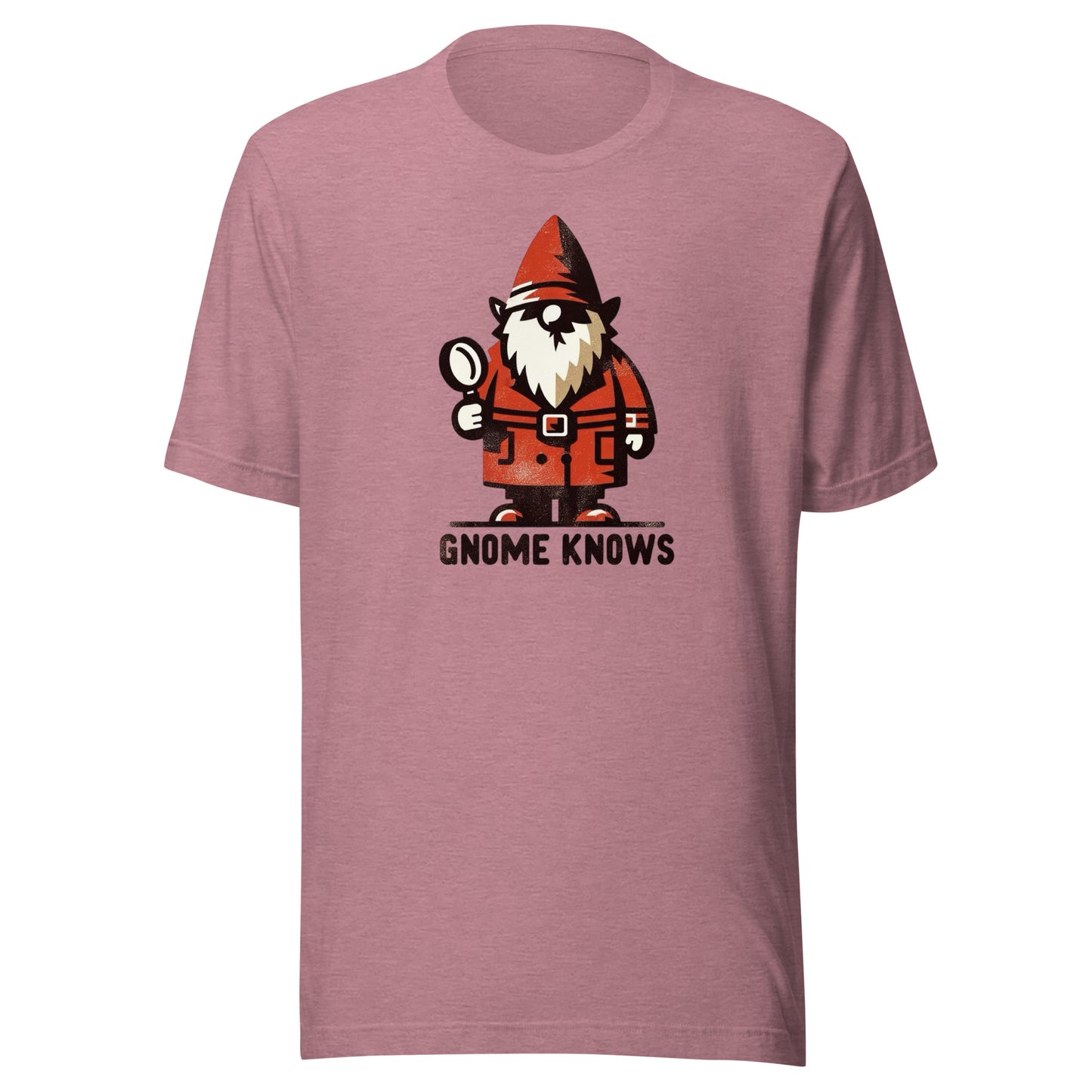 Gnome Knows Garden Investigator Unisex t-shirt