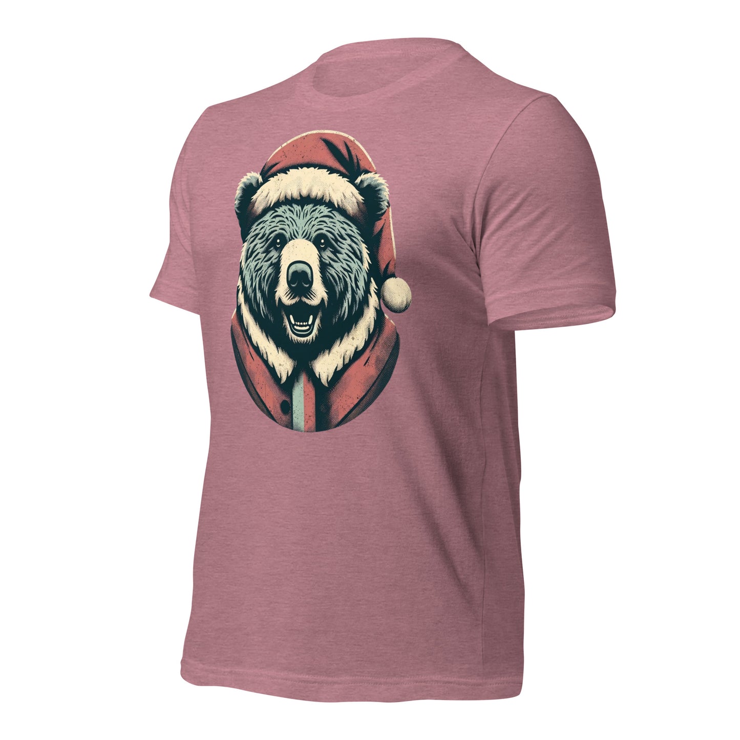 Bear-ly Merry: Rustic Christmas Retreat with Santa's Fuzziest Helpers Unisex t-shirt