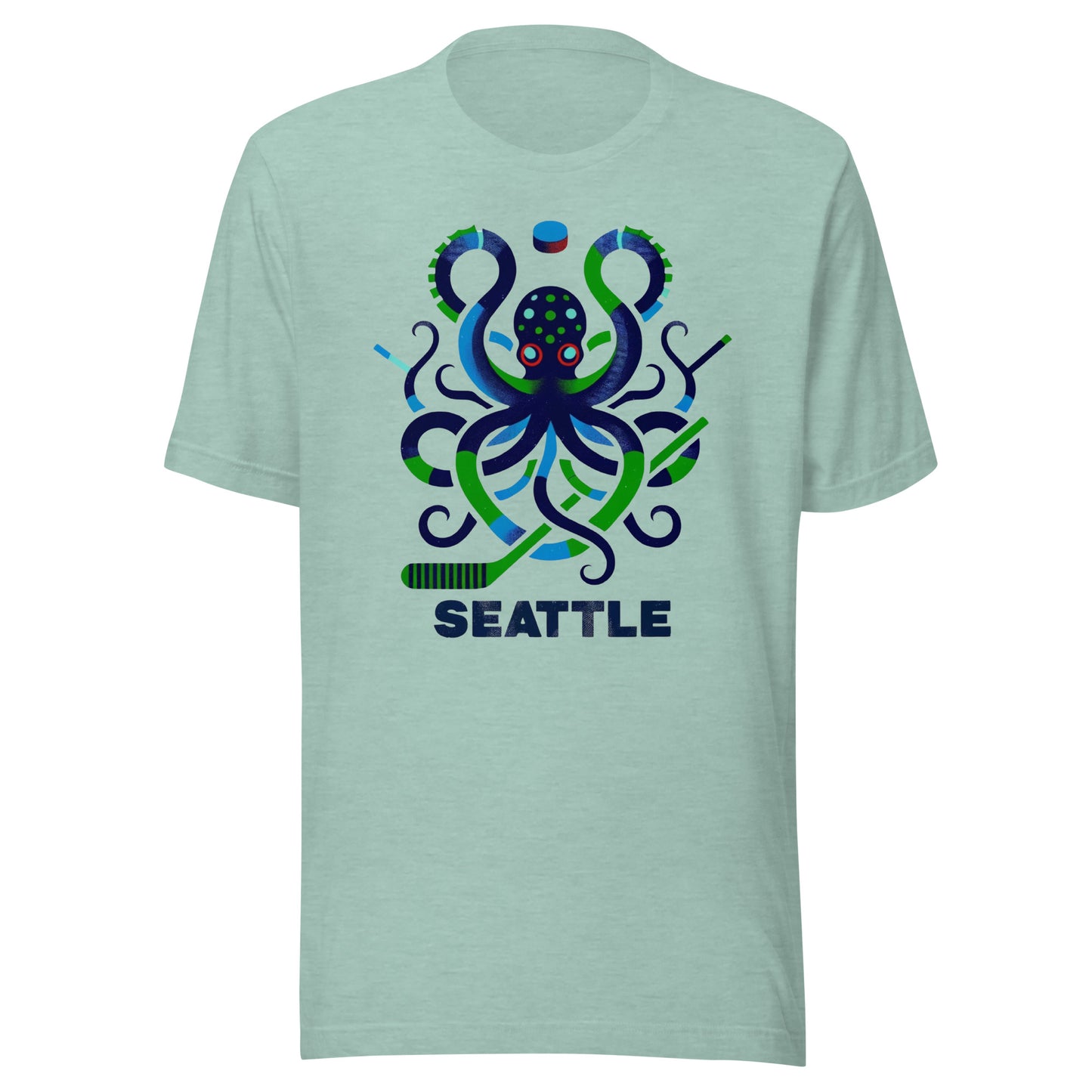 Seattle Rink Roots: The Urban Vintage Hockey Collection Unisex t-shirt