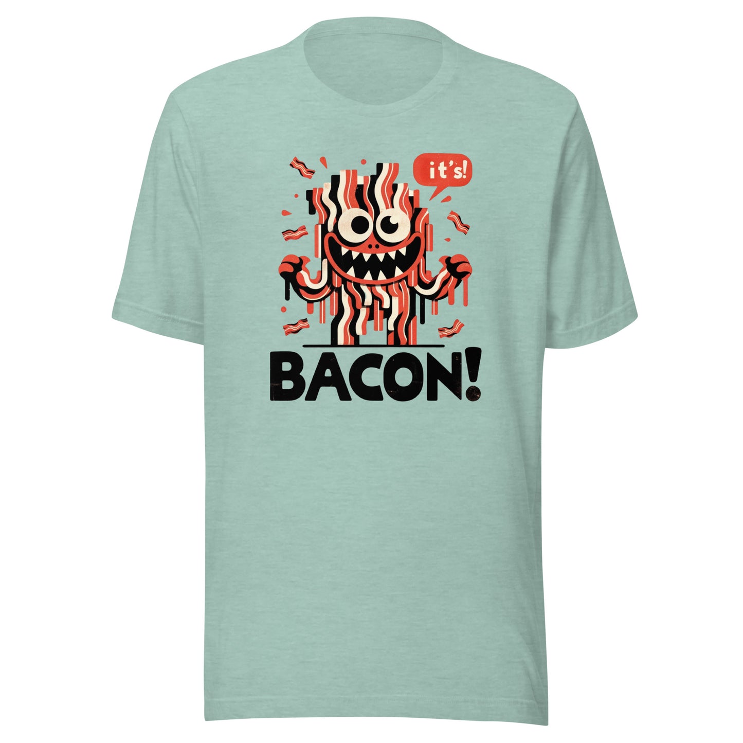 Bacon Monster Unisex t-shirt