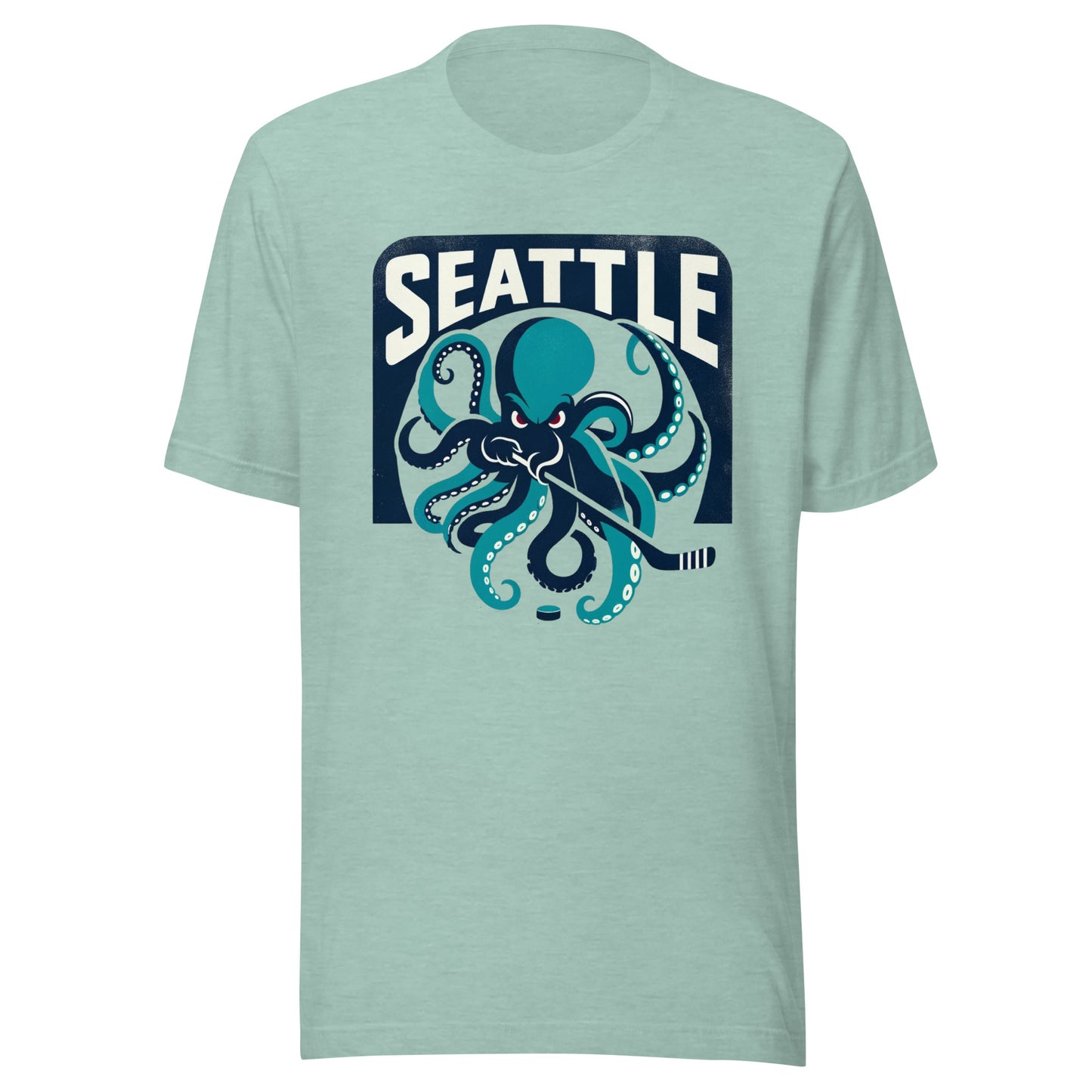 Seattle Hockey Face Off Unisex t-shirt