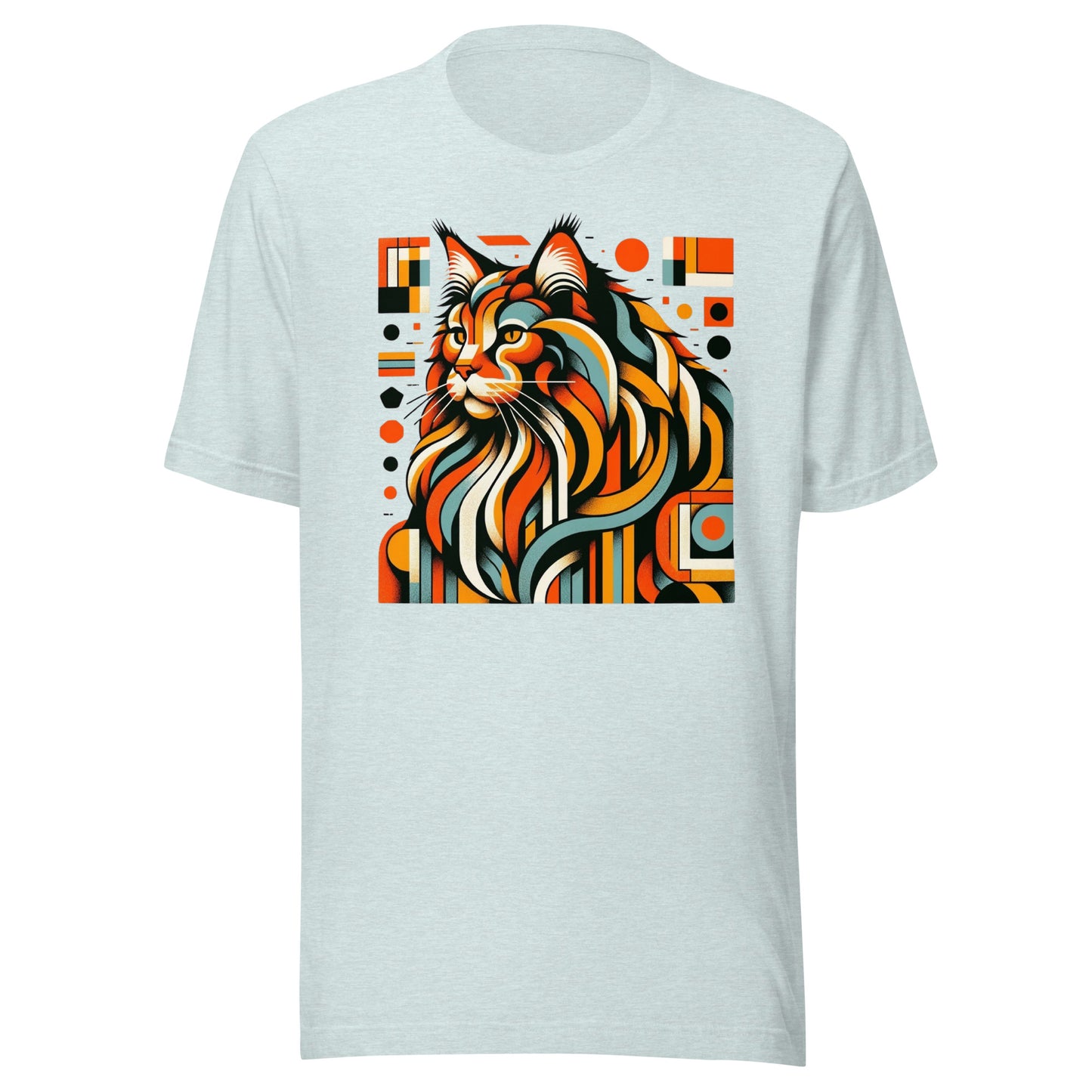 Iron Paws: Maine Coon Cat Medley - Vibrant Coats, Majestic Presence Unisex t-shirt