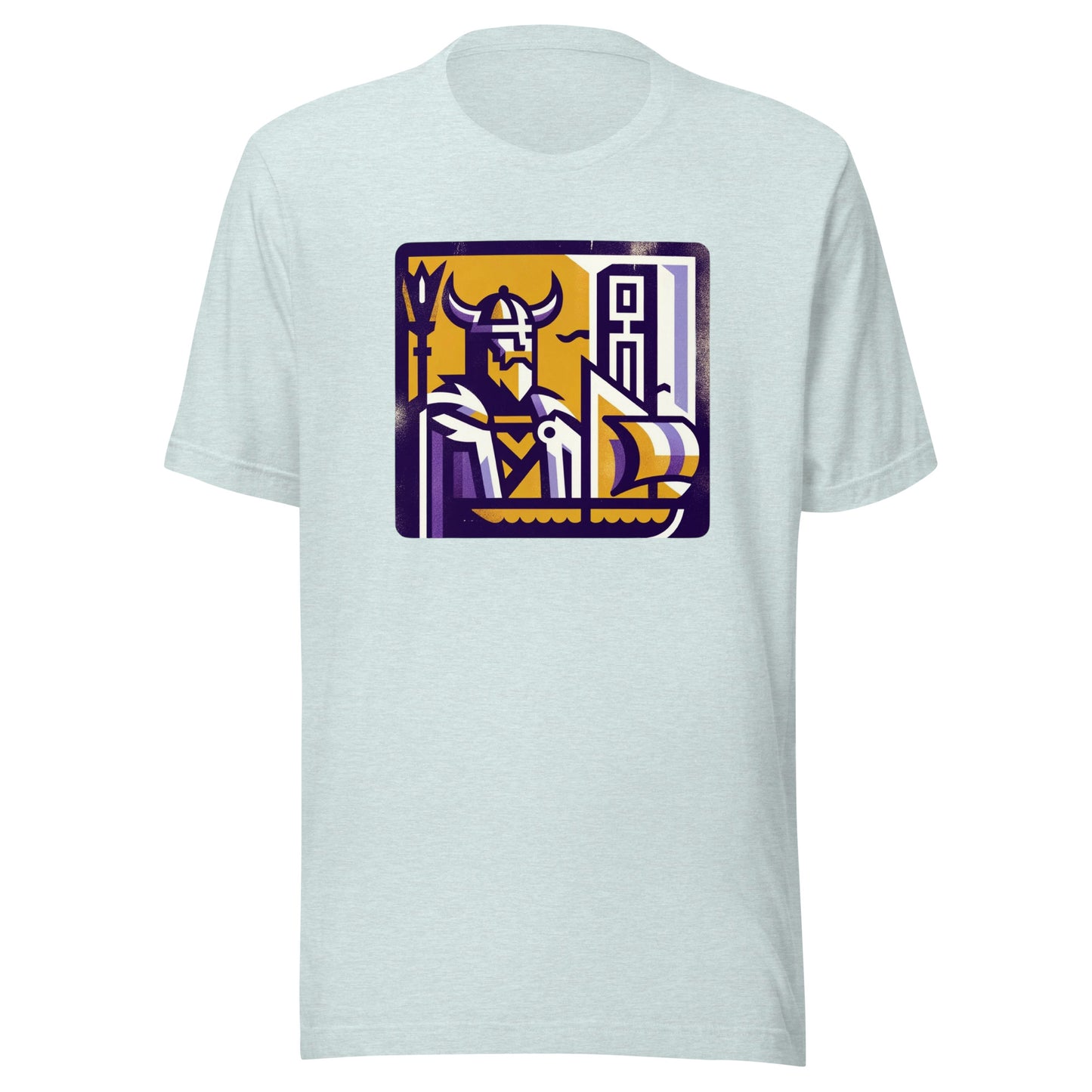 Minnesota Gridiron: Nordic Guardian - Retro Football Tapestry Series Unisex t-shirt