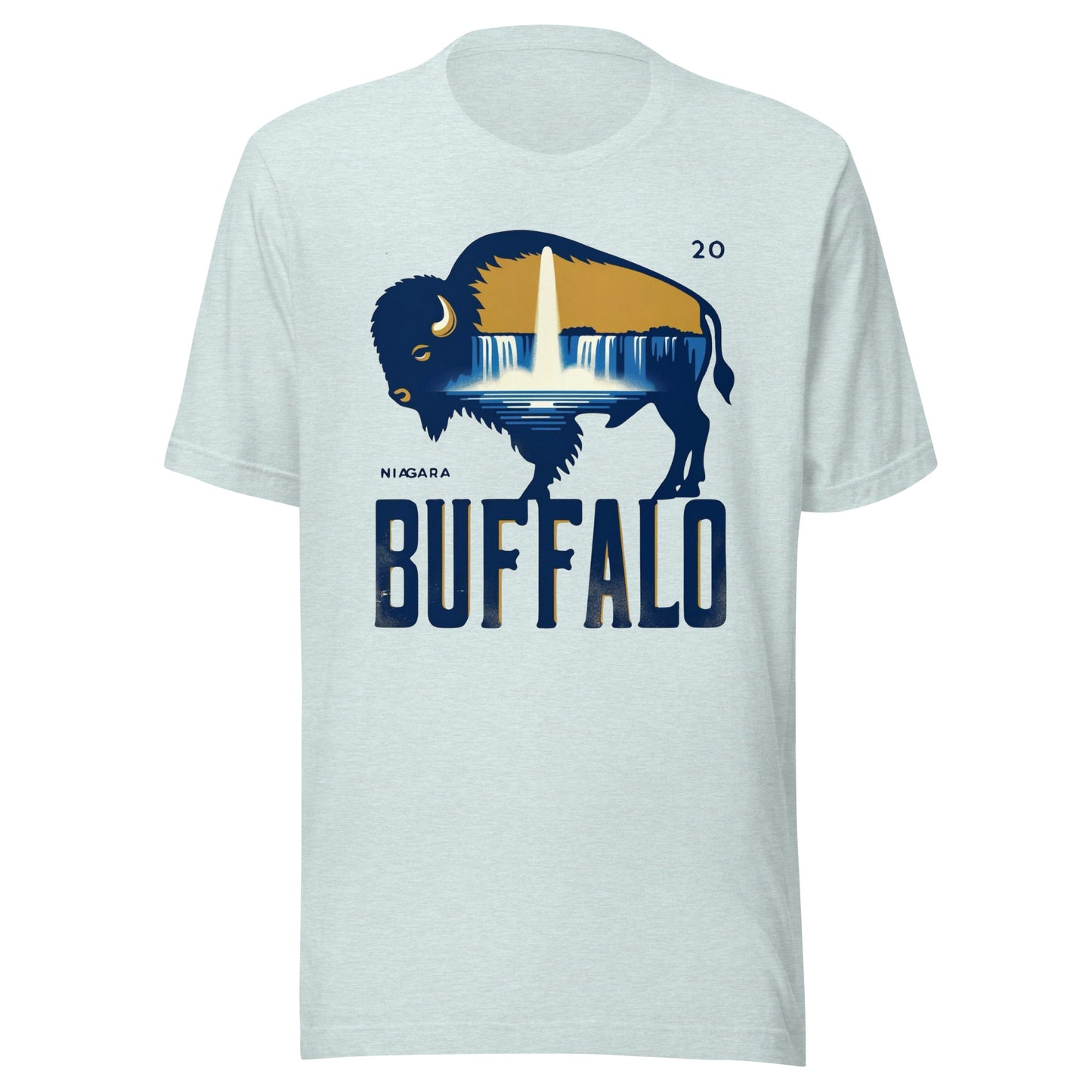 Buffalo Rink Roots: The Urban Vintage Hockey Collection Unisex t-shirt