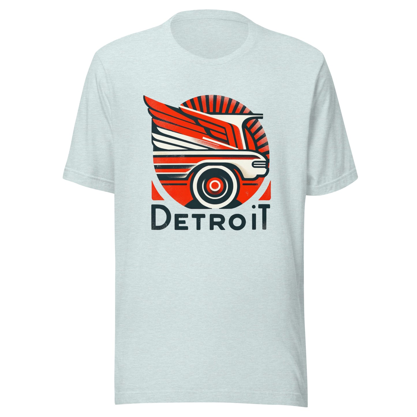 Detroit Rink Roots: The Urban Vintage Hockey Collection Unisex t-shirt
