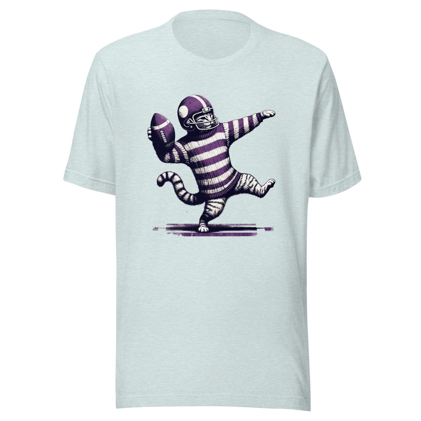 Evanston Wildcat Legends of the Field Rustic Gridiron Unisex Tee