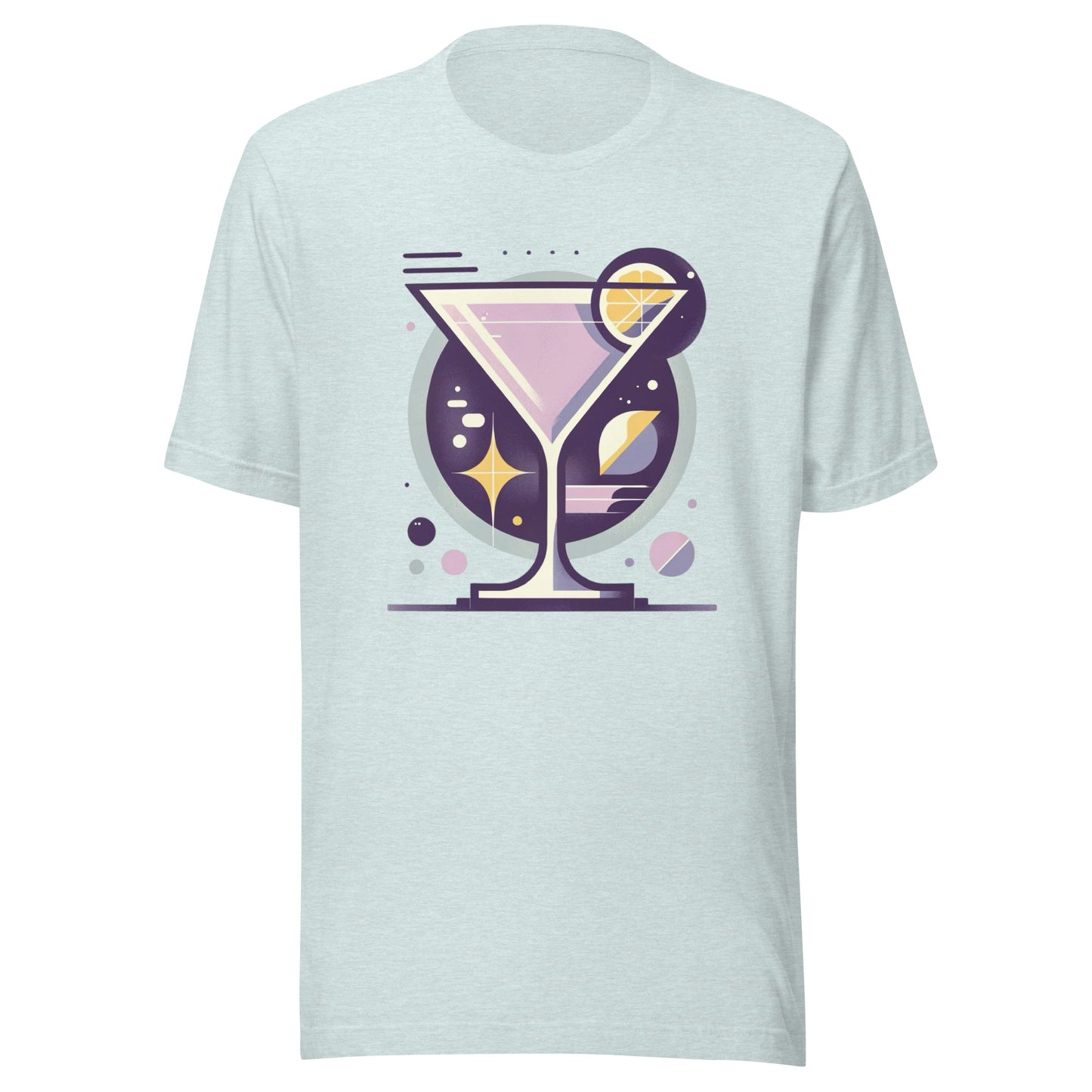 Aviation ‘Full Send Saturday’ Mid-Century Modern Drinks Series Unisex t-shirt