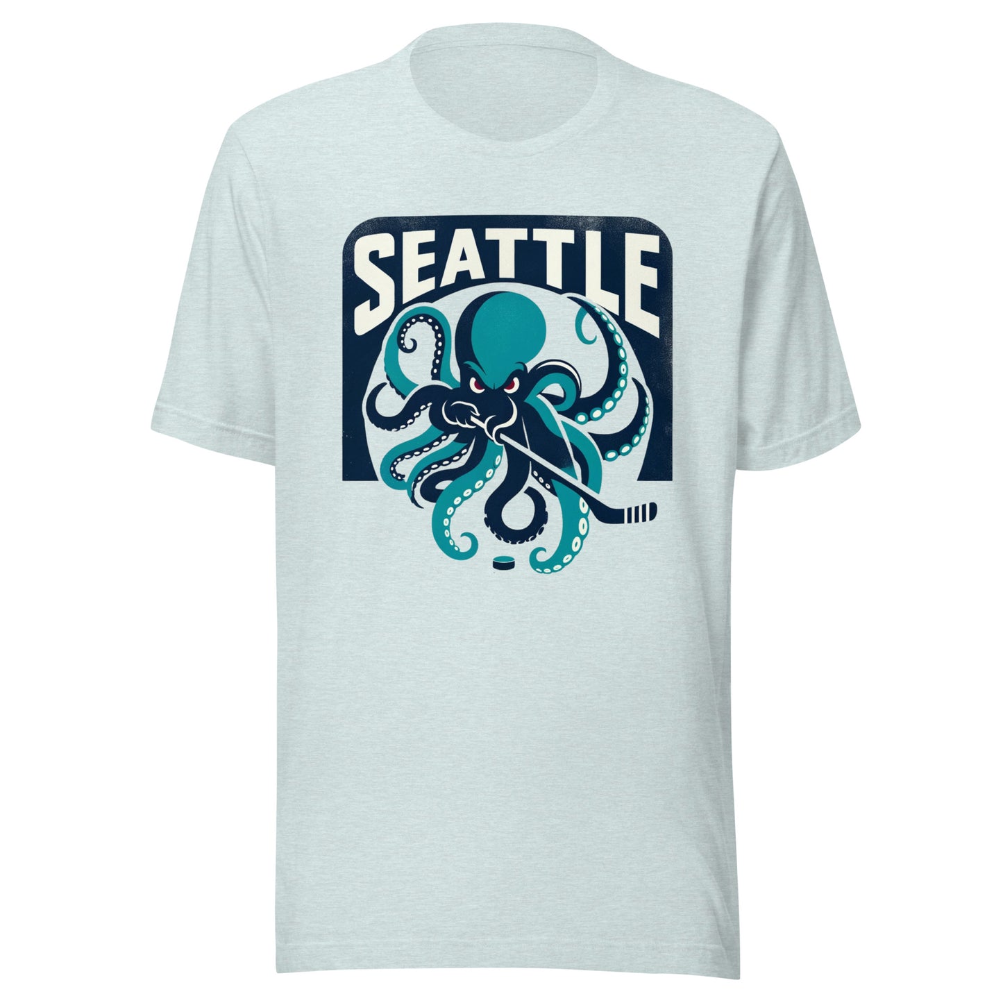 Seattle Hockey Face Off Unisex t-shirt