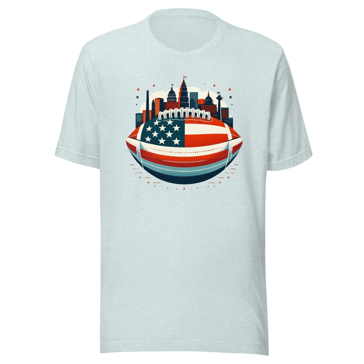 Football is American Washington D.C. Unisex t-shirt