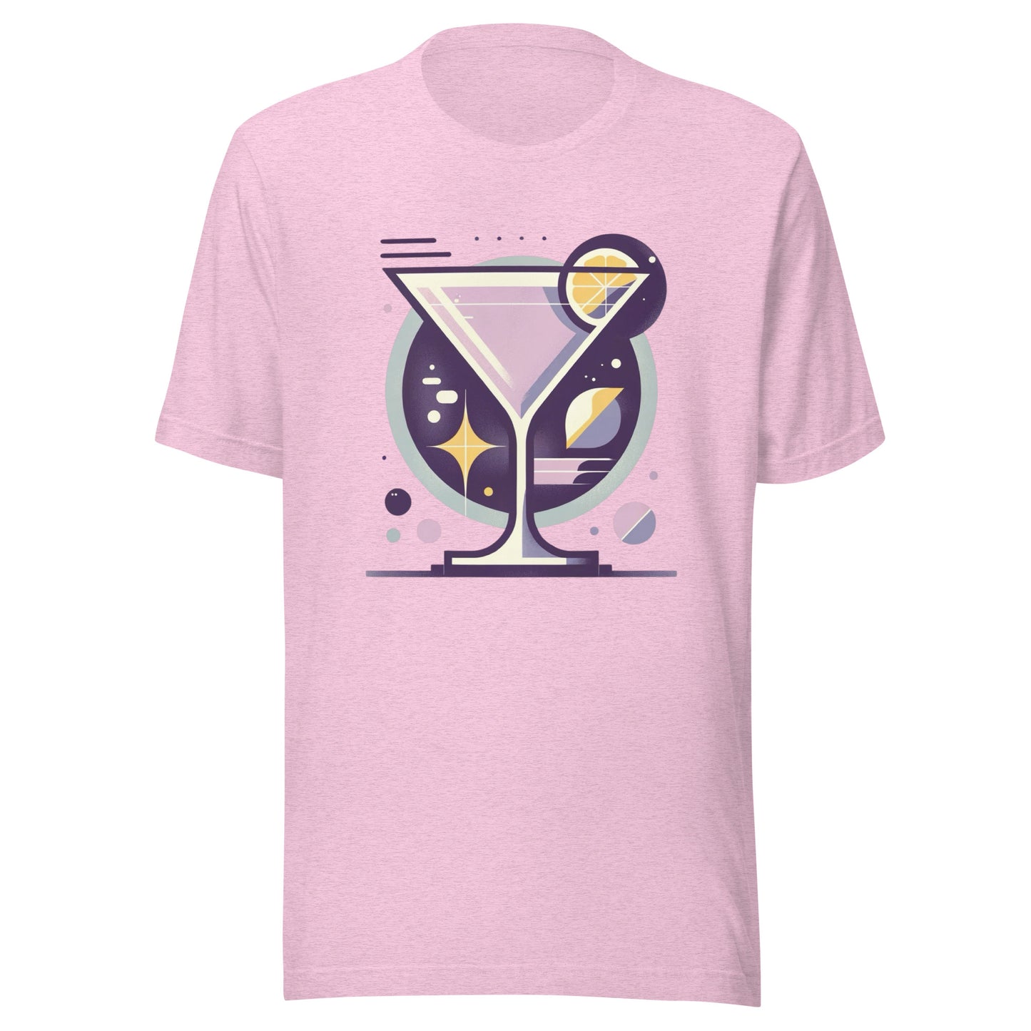 Aviation ‘Full Send Saturday’ Mid-Century Modern Drinks Series Unisex t-shirt