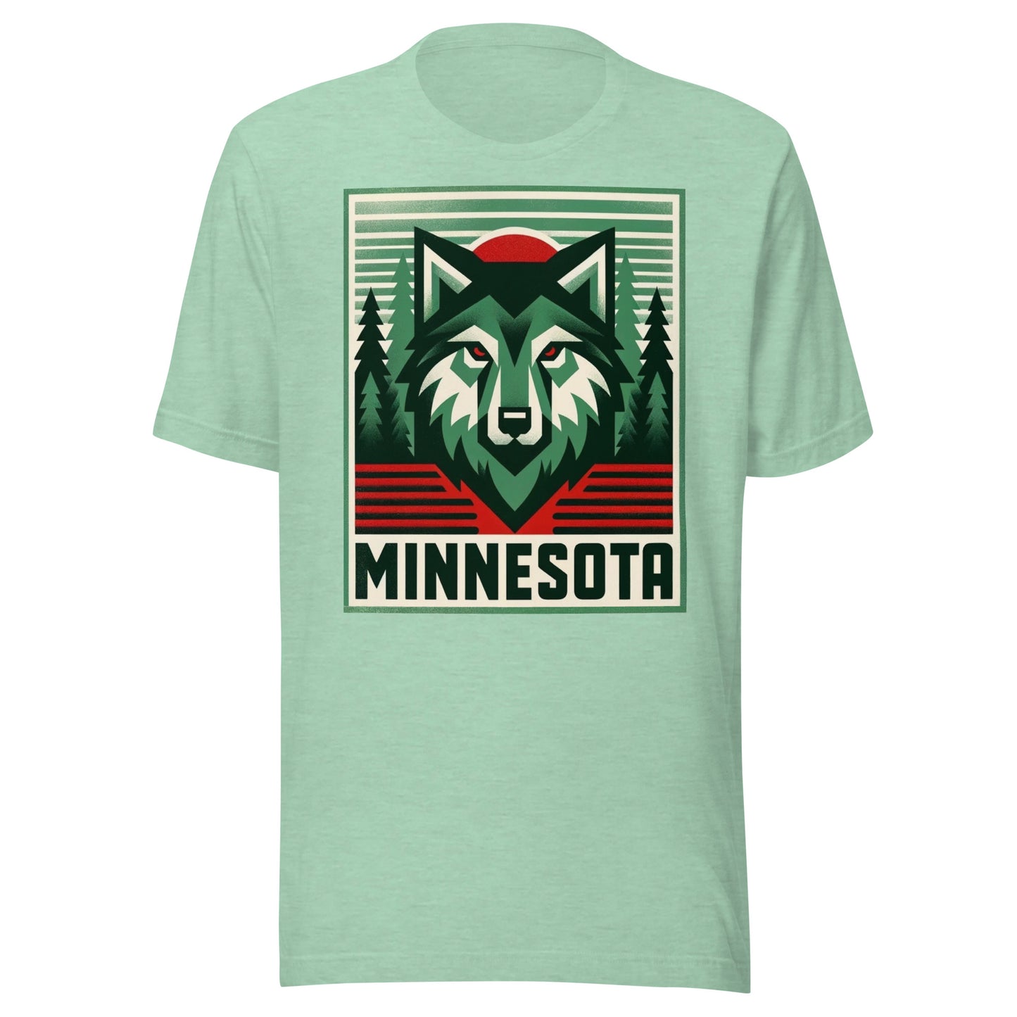 Minnesota Rink Roots: The Urban Vintage Hockey Collection Unisex t-shirt