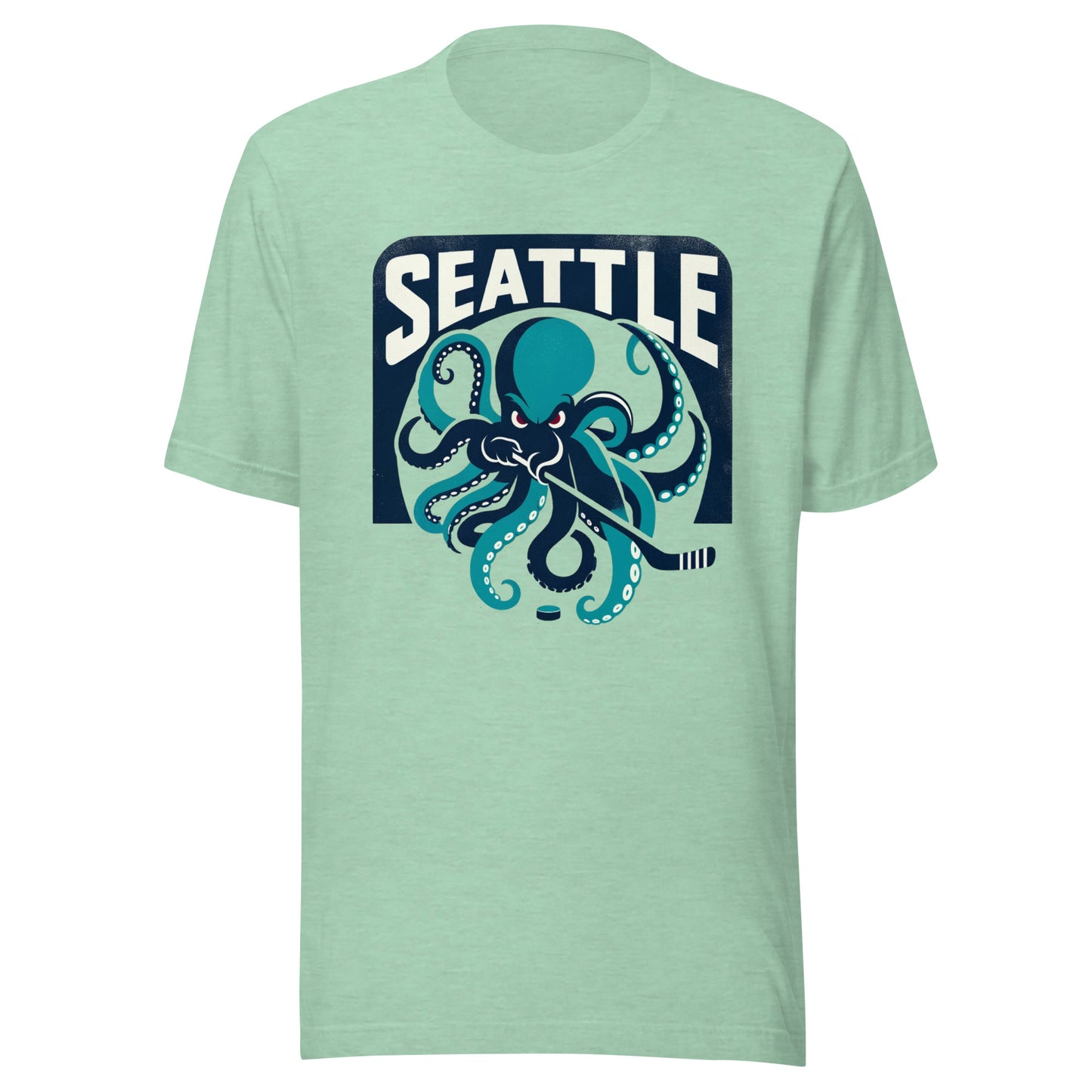 Seattle Hockey Face Off Unisex t-shirt