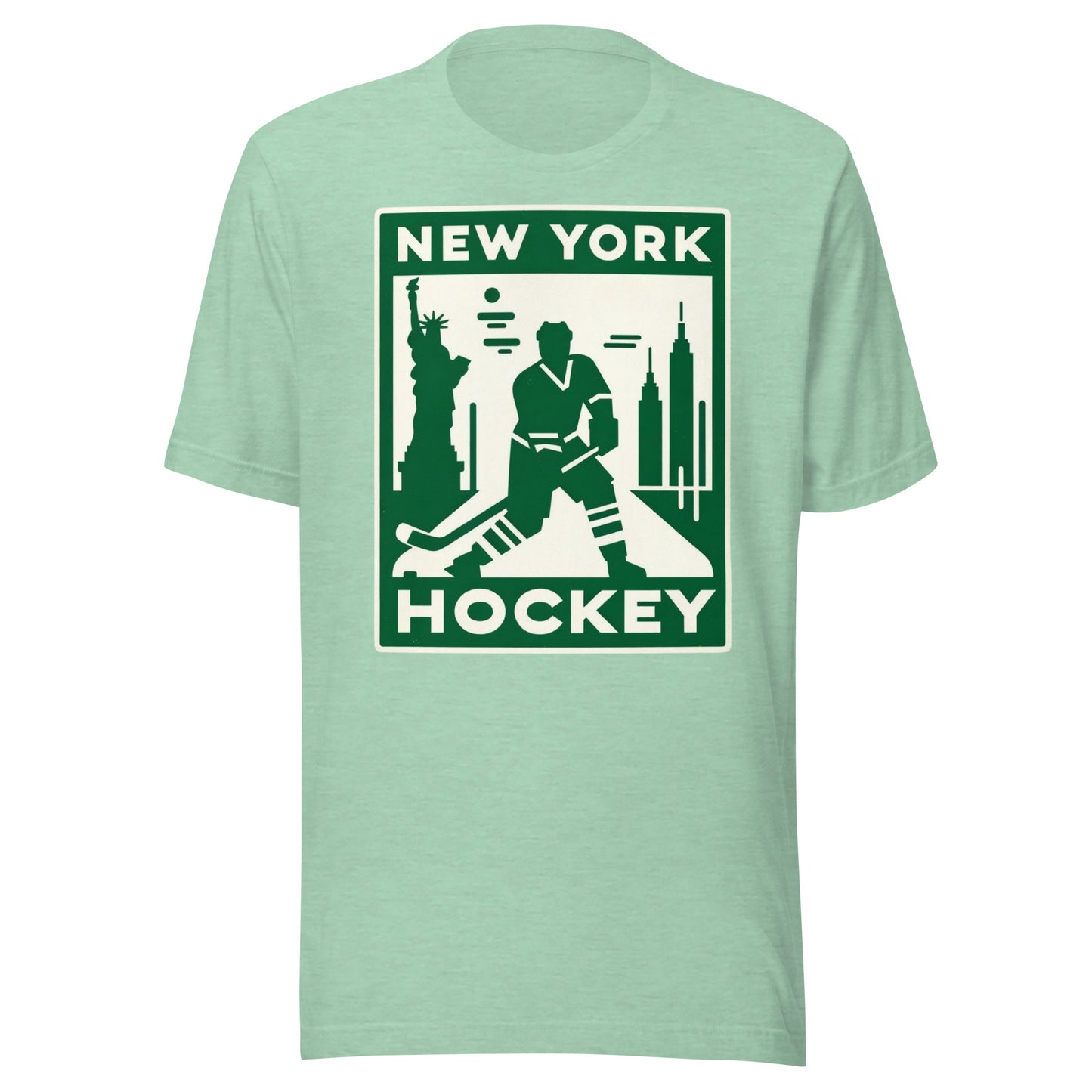 New York Hockey St. Patrick’s Day Special Minimalist Unisex t-shirt