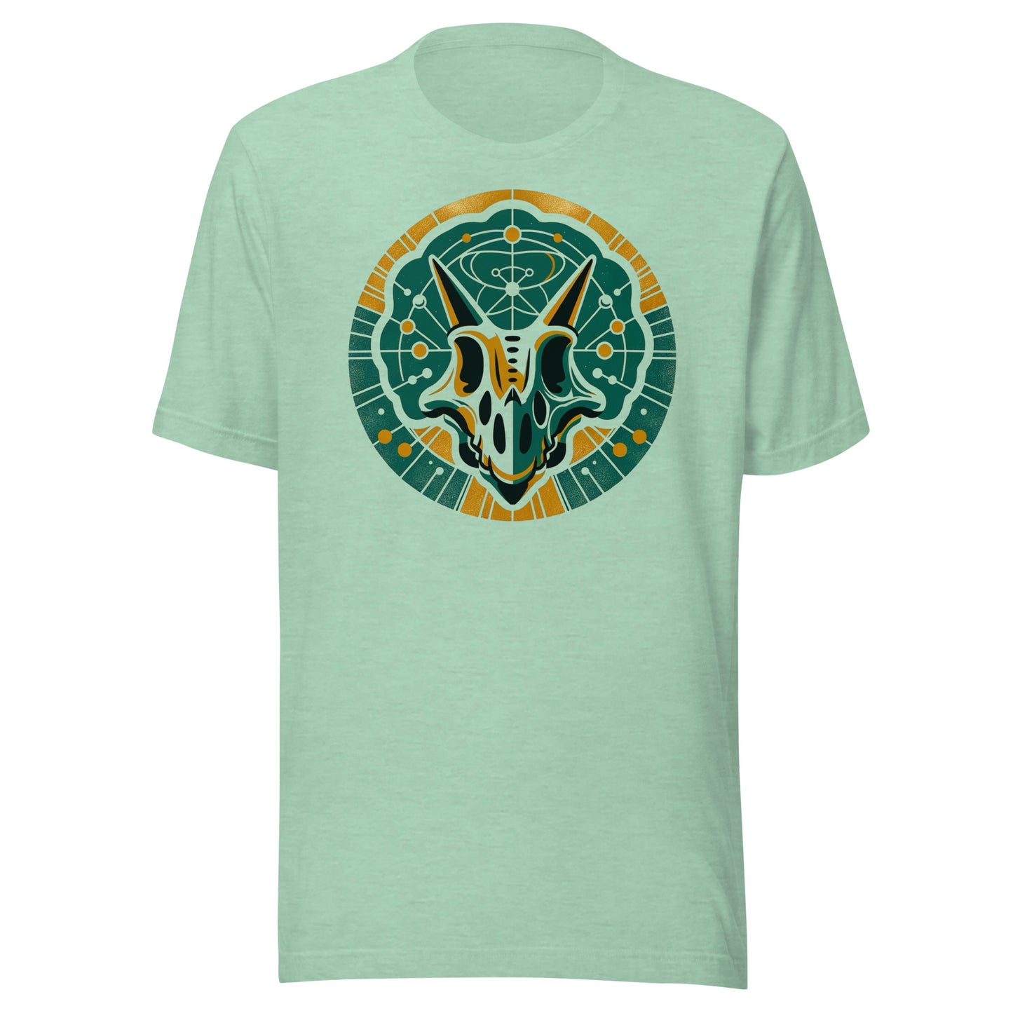 Triceratops Geometric Graphic Unisex t-shirt