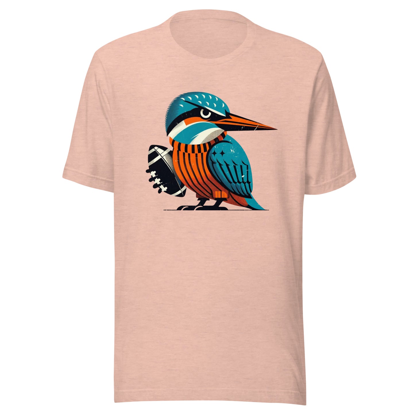 Champaign Kingfishers Vintage Rustic GameDay Threads Unisex Tee