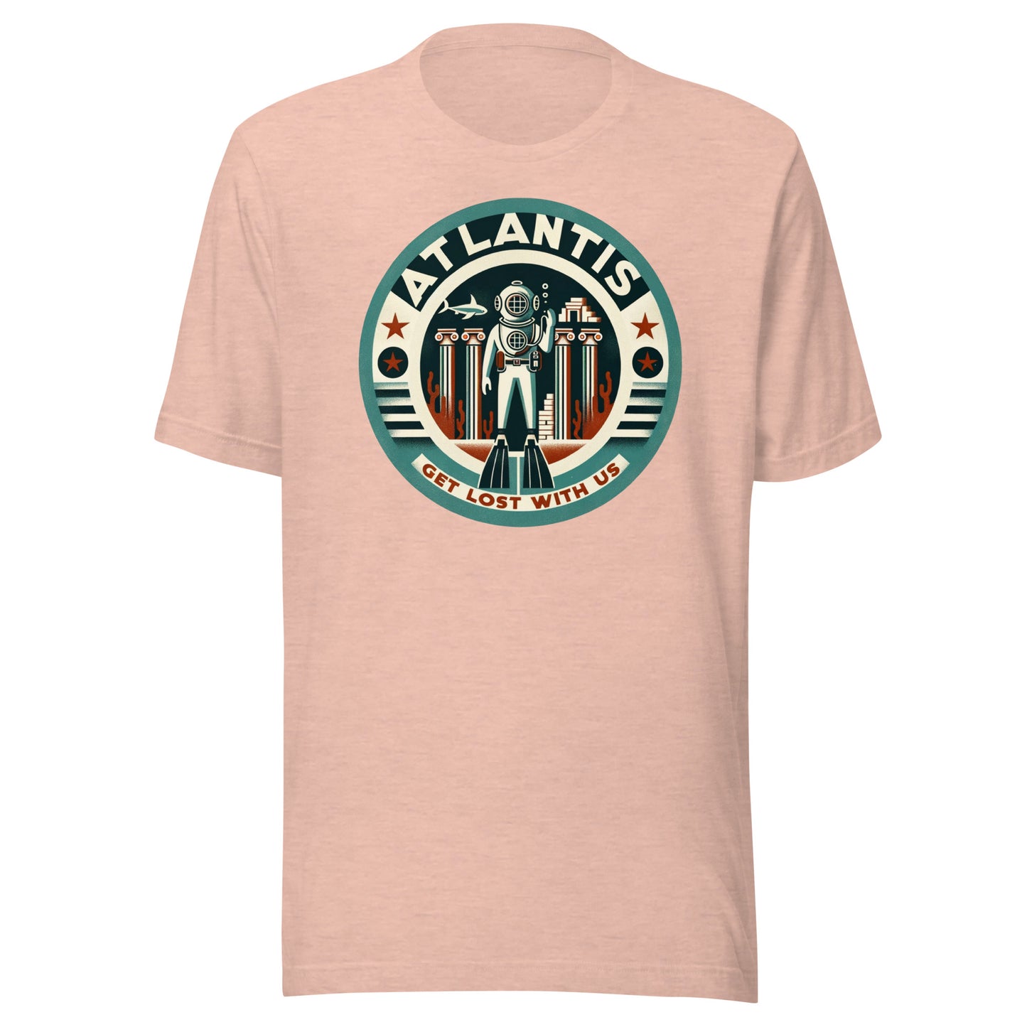 Atlantis Dive Tours - Get Lost with Us Unisex t-shirt
