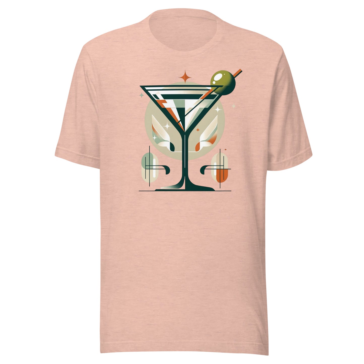 Martini ‘Full Send Saturday’ Mid-Century Modern Drinks Series Unisex t-shirt