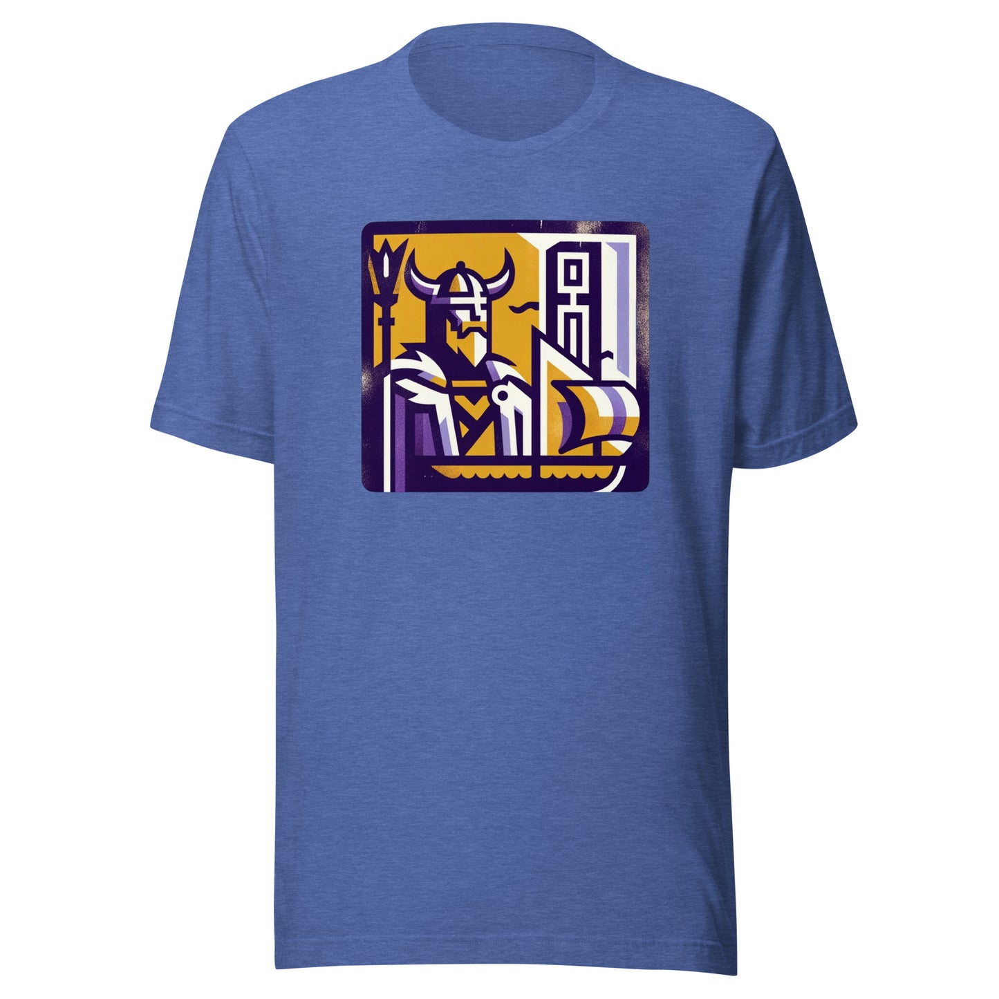 Minnesota Gridiron: Nordic Guardian - Retro Football Tapestry Series Unisex t-shirt
