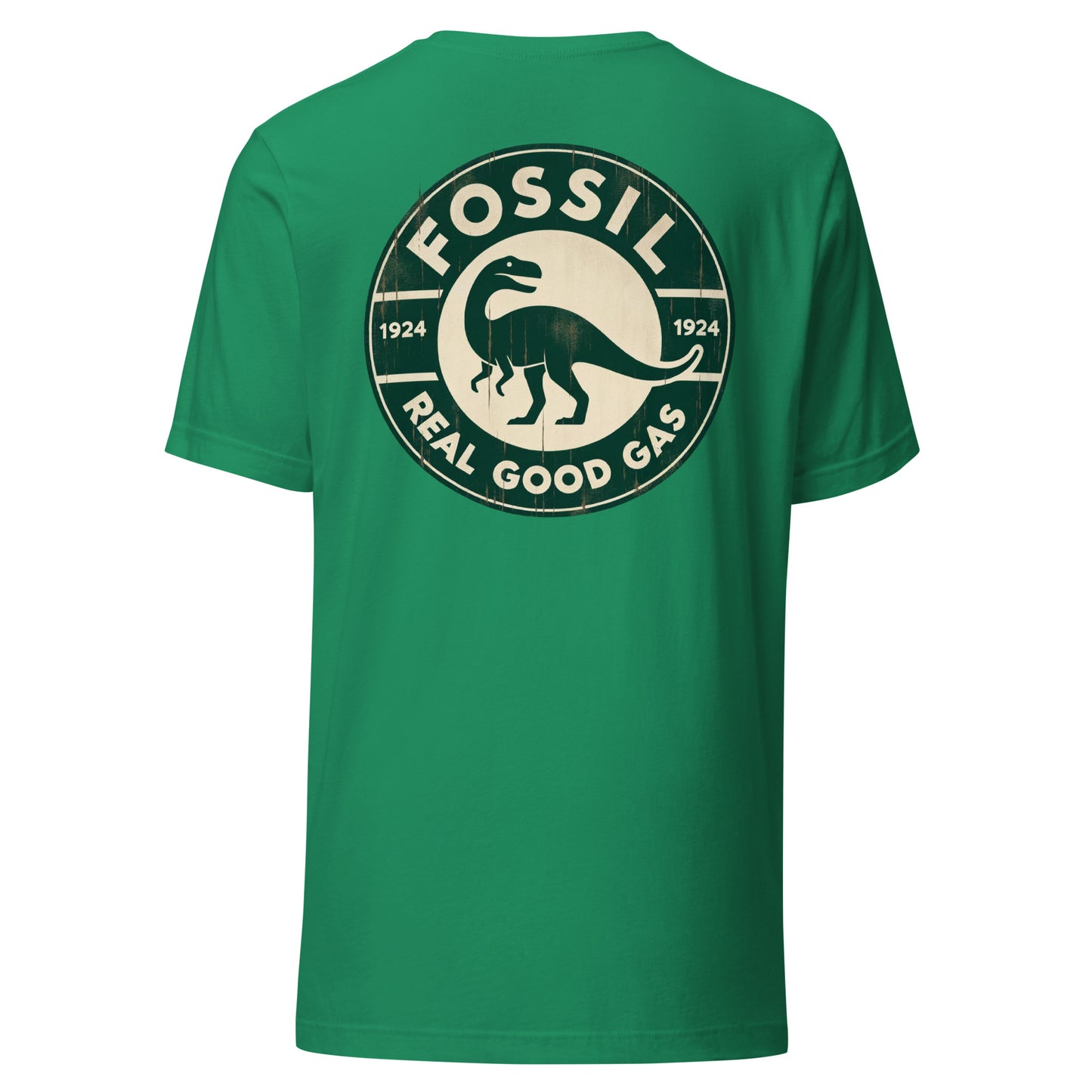 Fossil Gasoline Real Good Gas - Dinosaur Unisex t-shirt