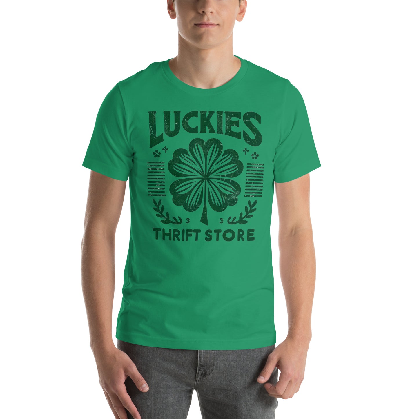Luckies Thrift Store Clover Graphic Unisex t-shirt