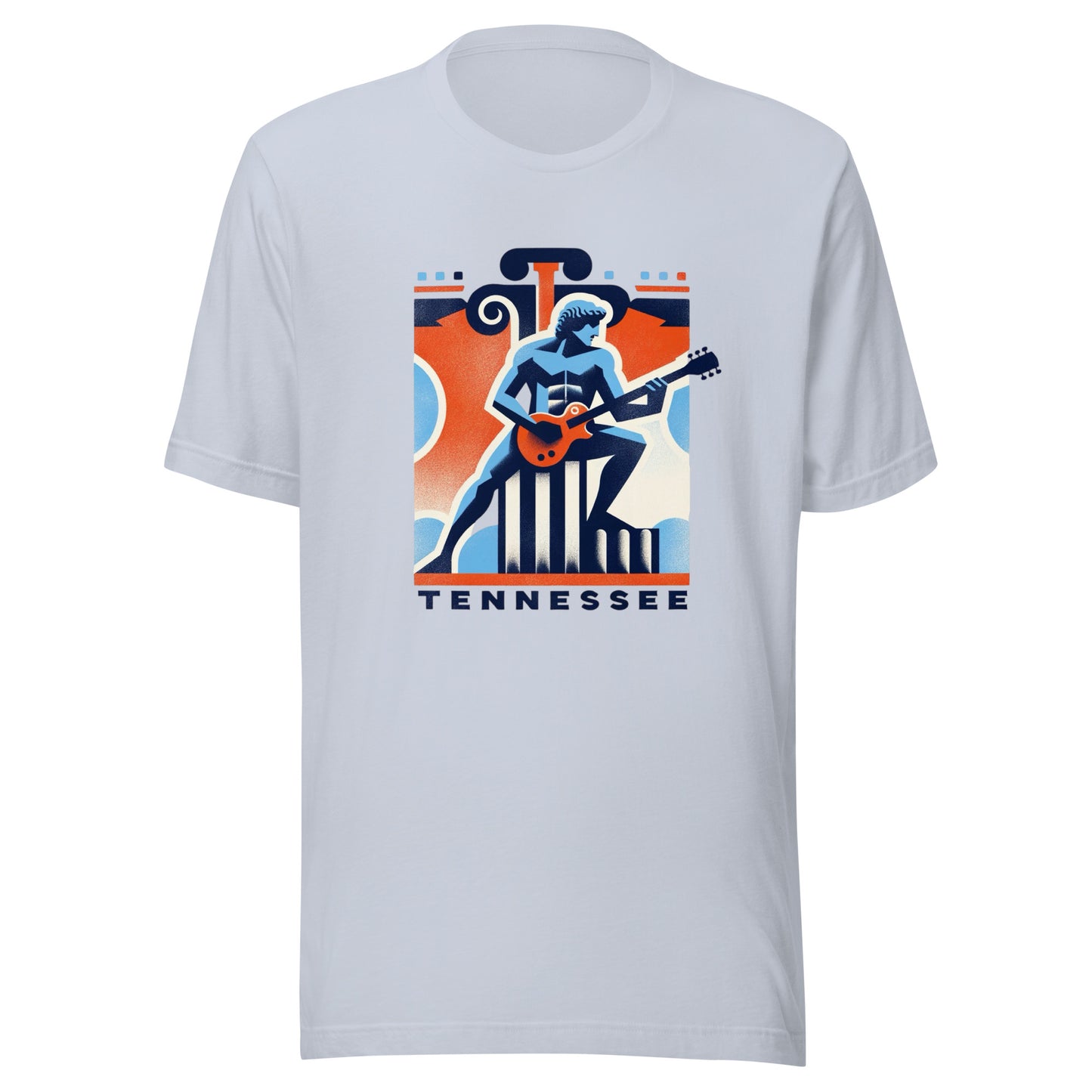 Tennessee Gridiron: Prometheus Rocks - Retro Football Tapestry Series Unisex t-shirt