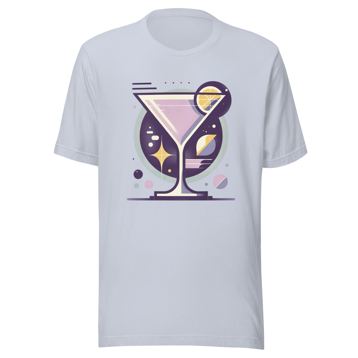 Aviation ‘Full Send Saturday’ Mid-Century Modern Drinks Series Unisex t-shirt